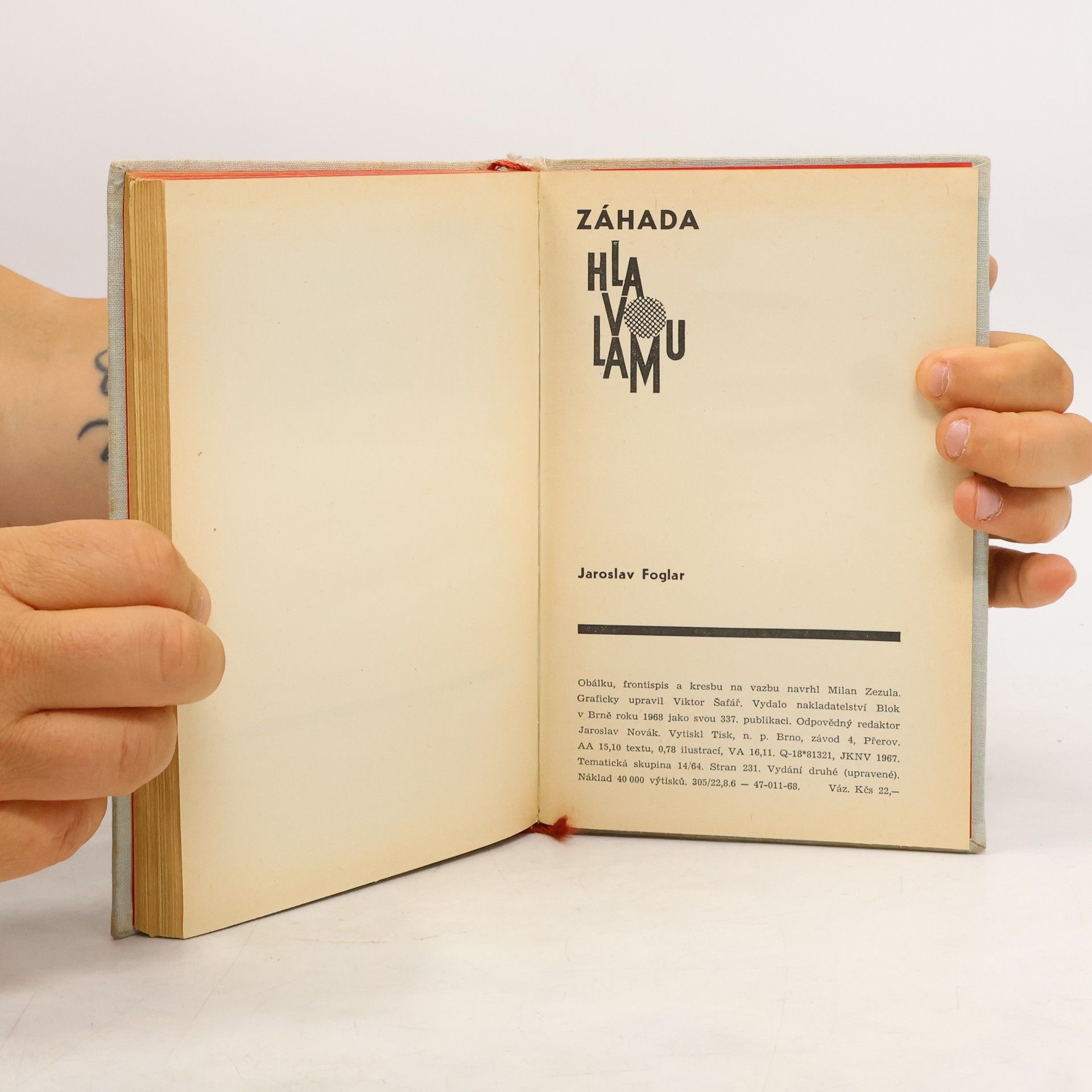 Jaroslav Foglar Záhada hlavolamu