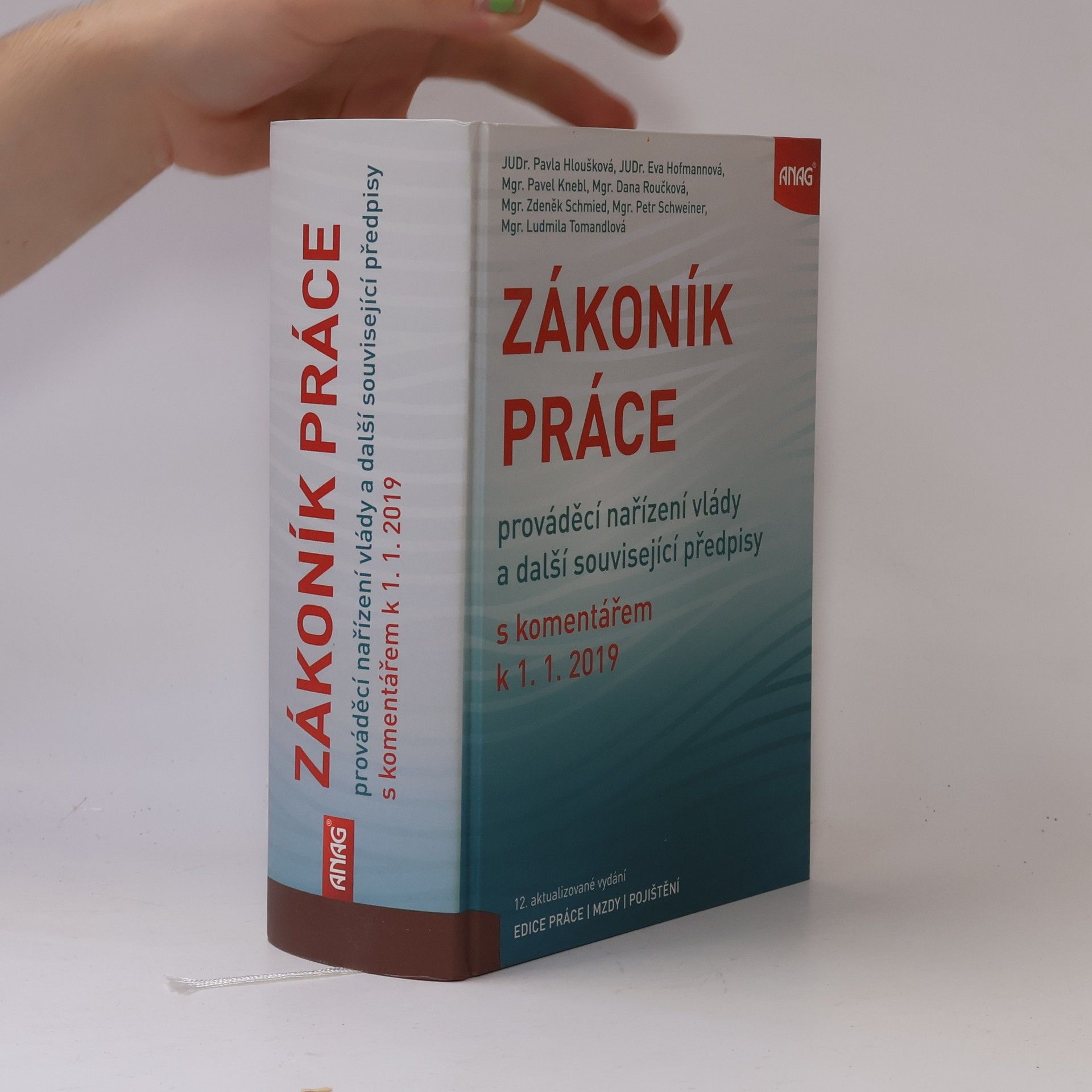 Zákoník práce, prováděcí nařízení vlády a další související předpisy s komentářem 2019