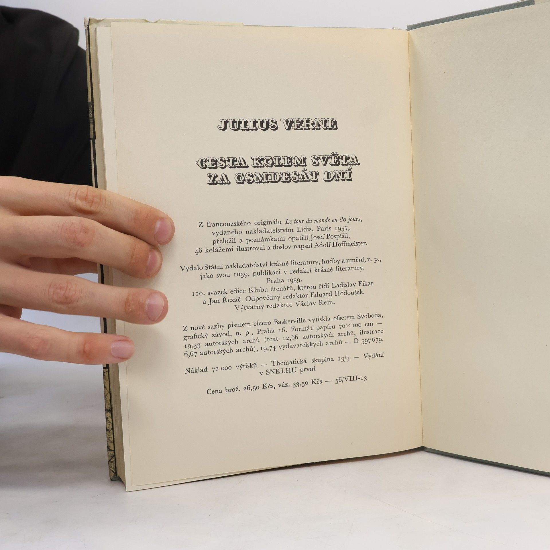 Jules Verne Cesta kolem světa za osmdesát dní