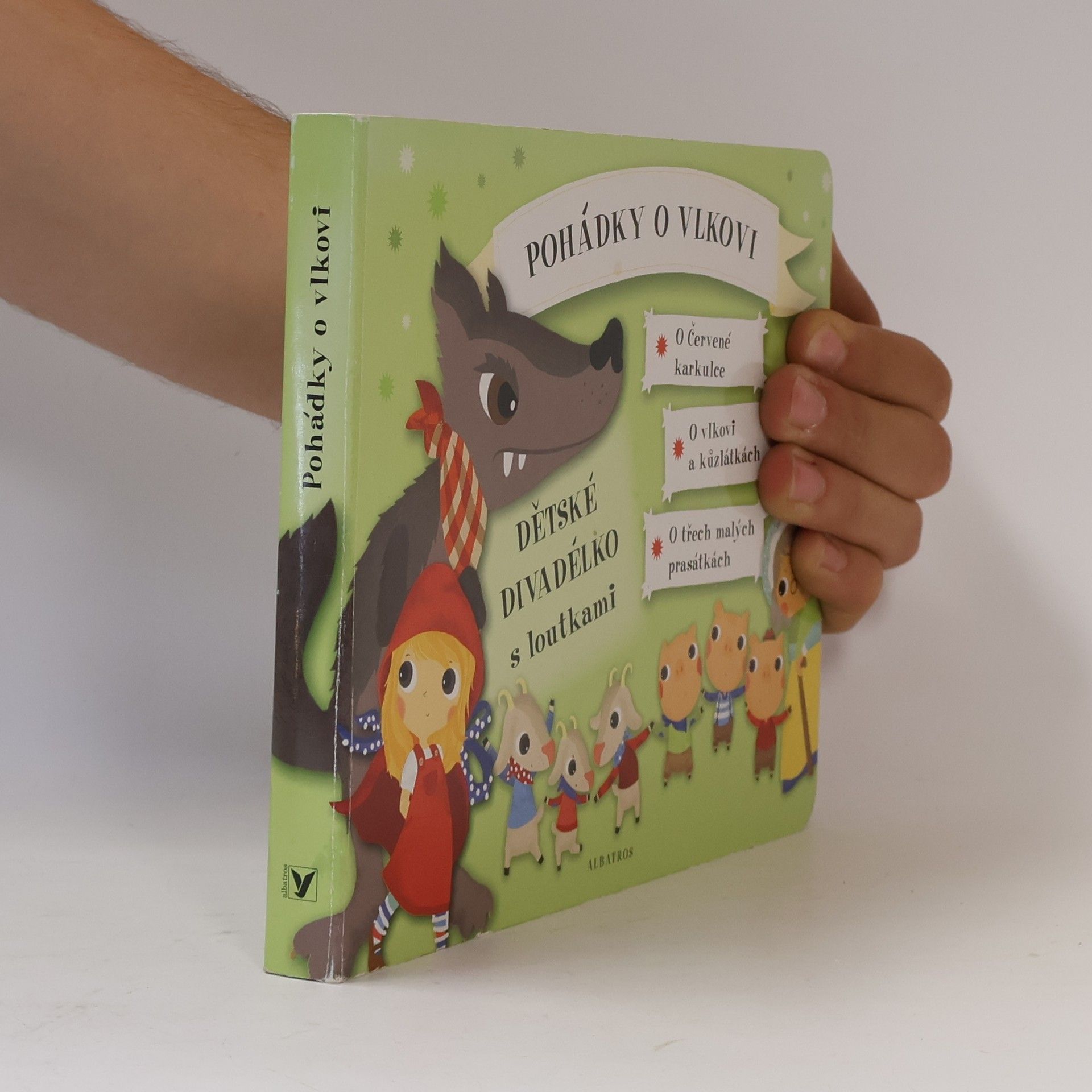 Klára Kolčavová Pohádky o vlkovi: Dětské divadélko (bez loutek)