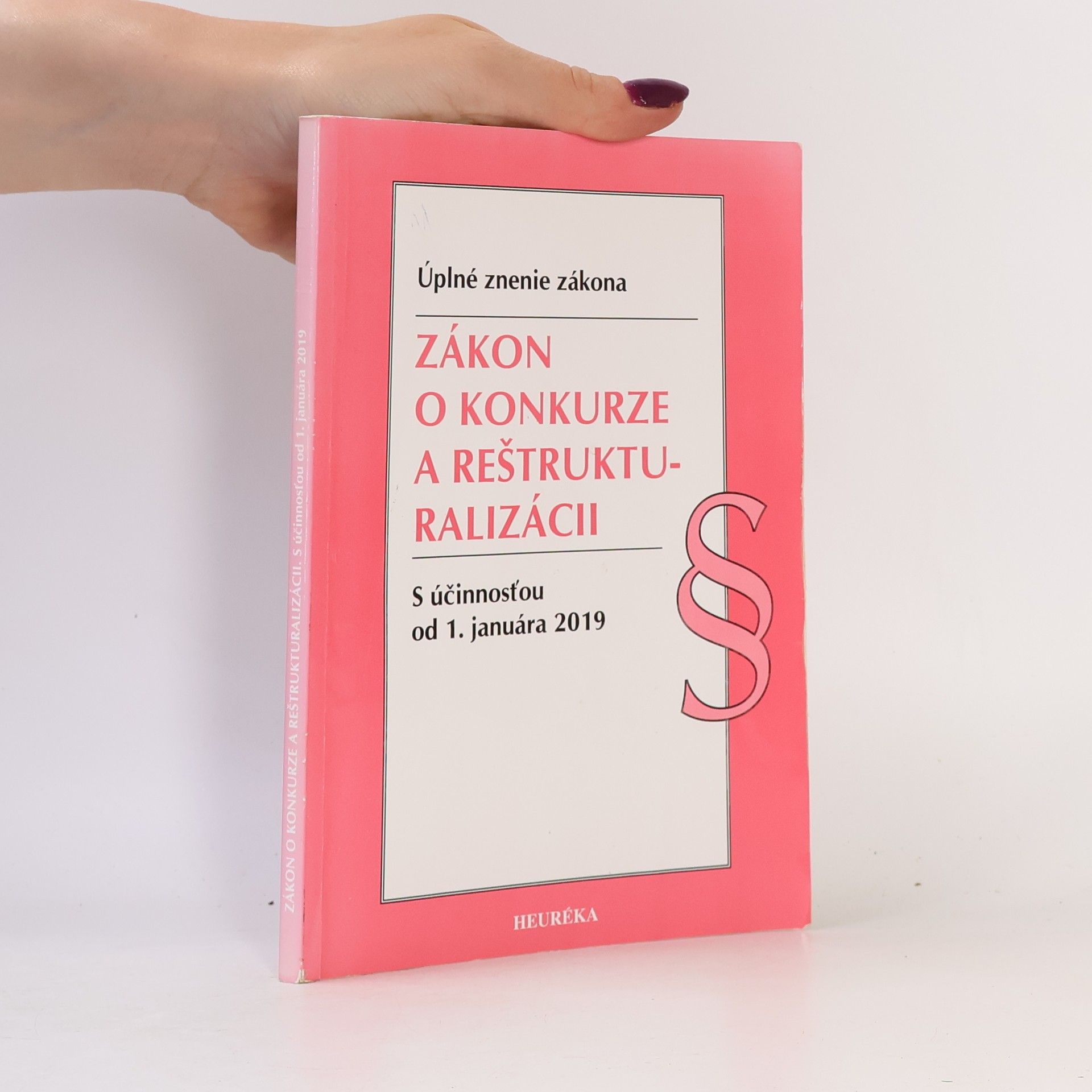 Slovensko Zákon o konkurze a reštrukturalizácii