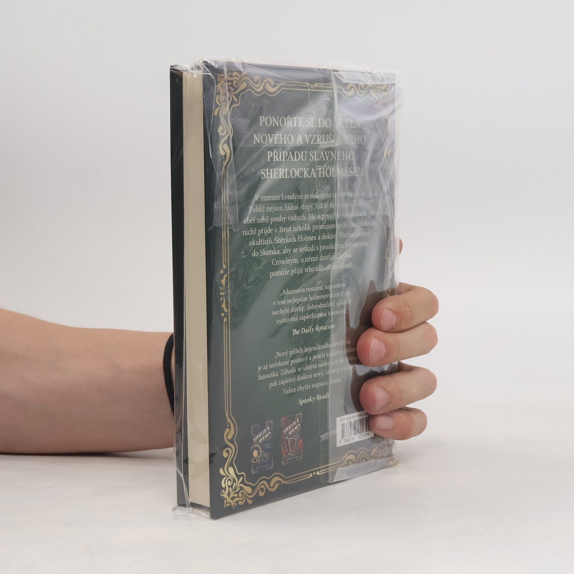 Guy Adams Sherlock Holmes a Boží dech