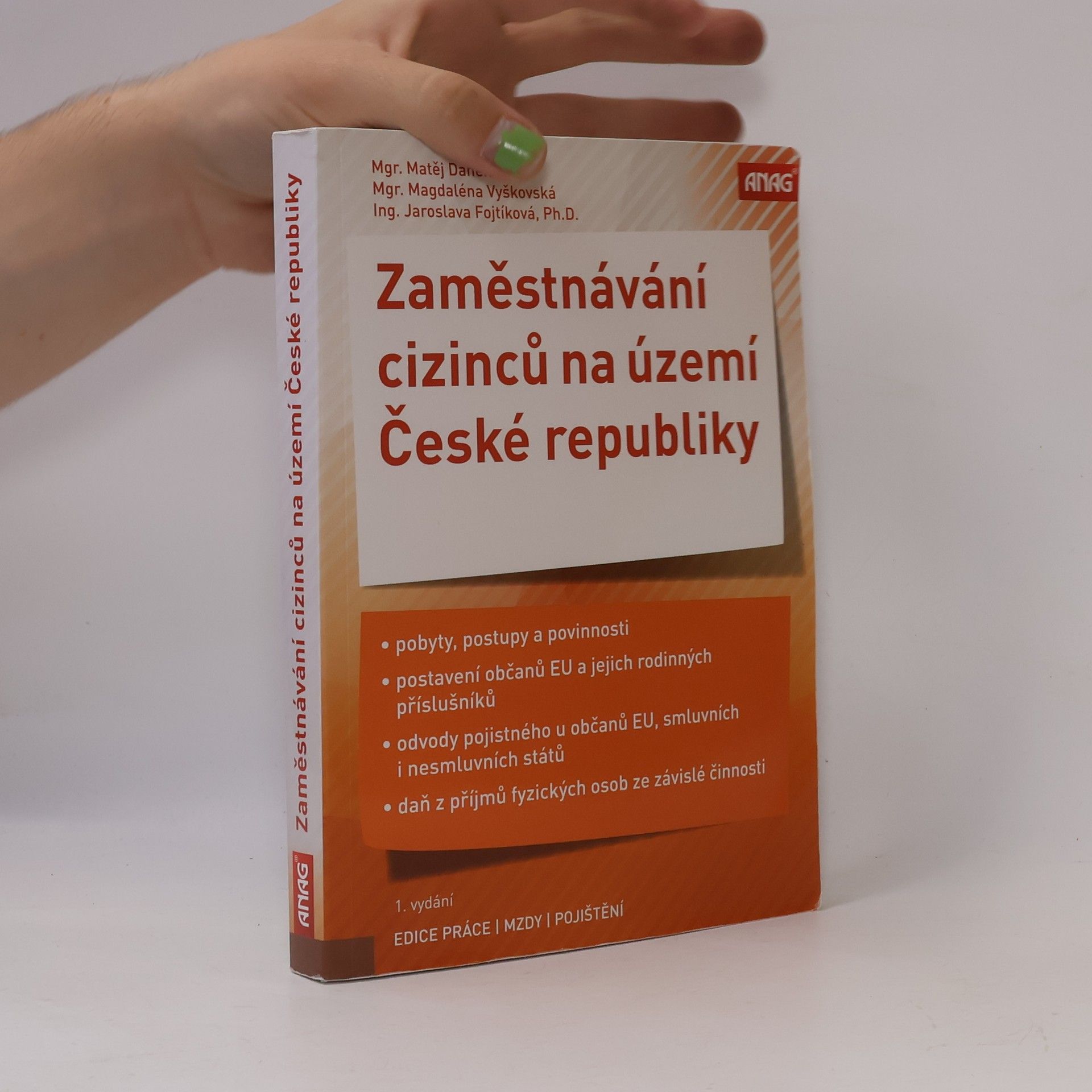 Jaroslava Fojtíková Zaměstnávání cizinců na území České republiky