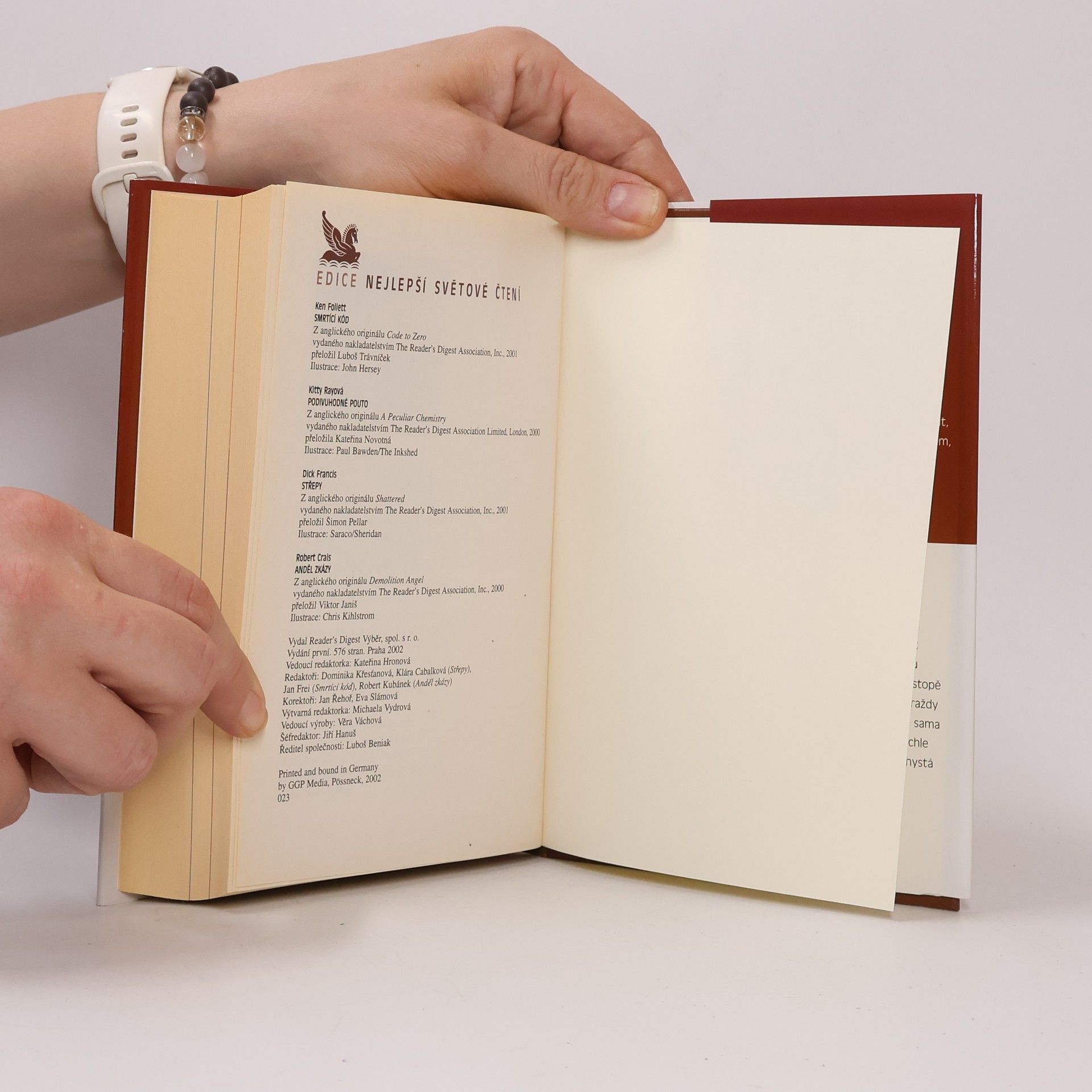 Ken Follett Nejlepší světové čtení: Anděl zkázy, Střepy, Podivuhodné pouto, Smrtící kód