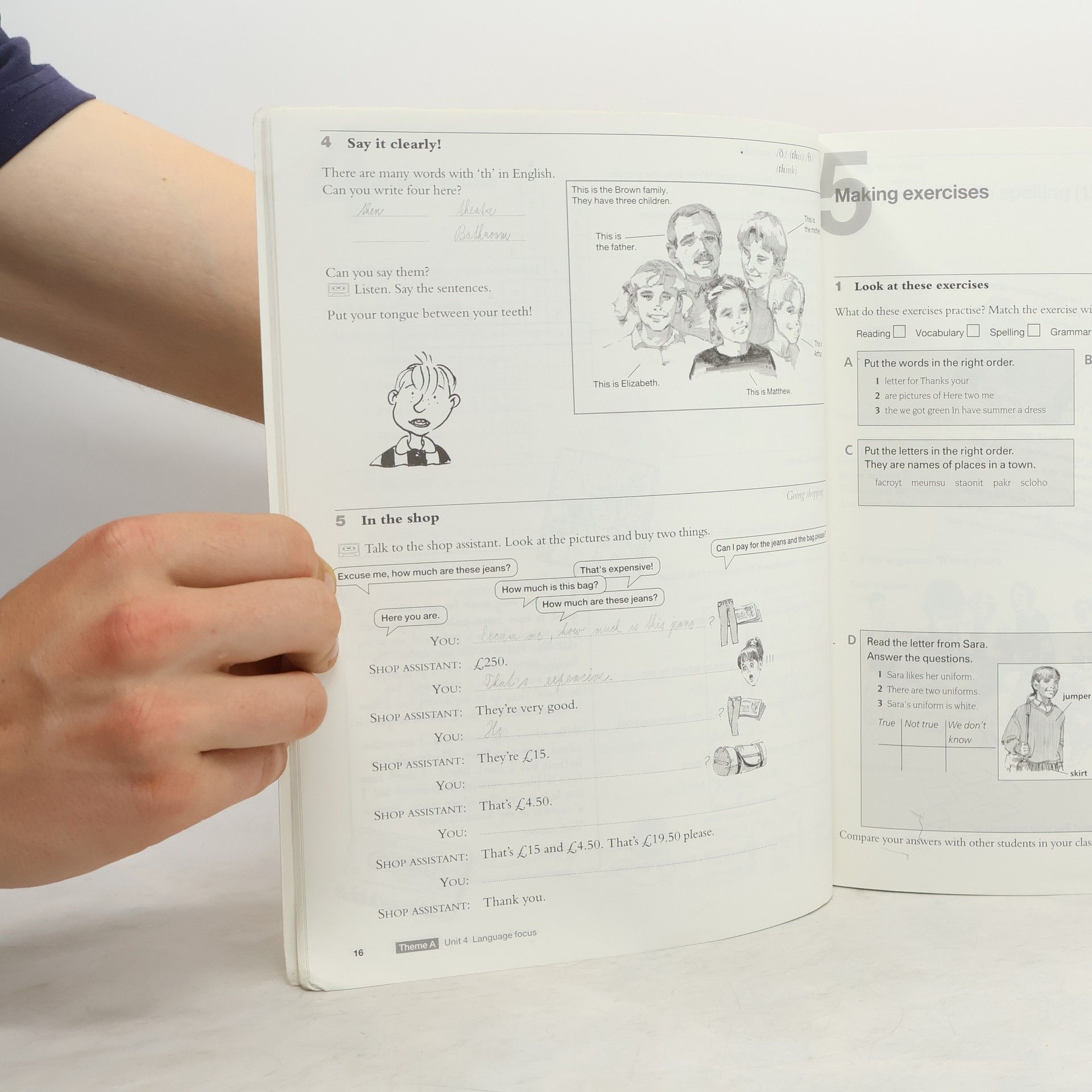 Andrew Littlejohn Cambridge English for Schools. Workbook One