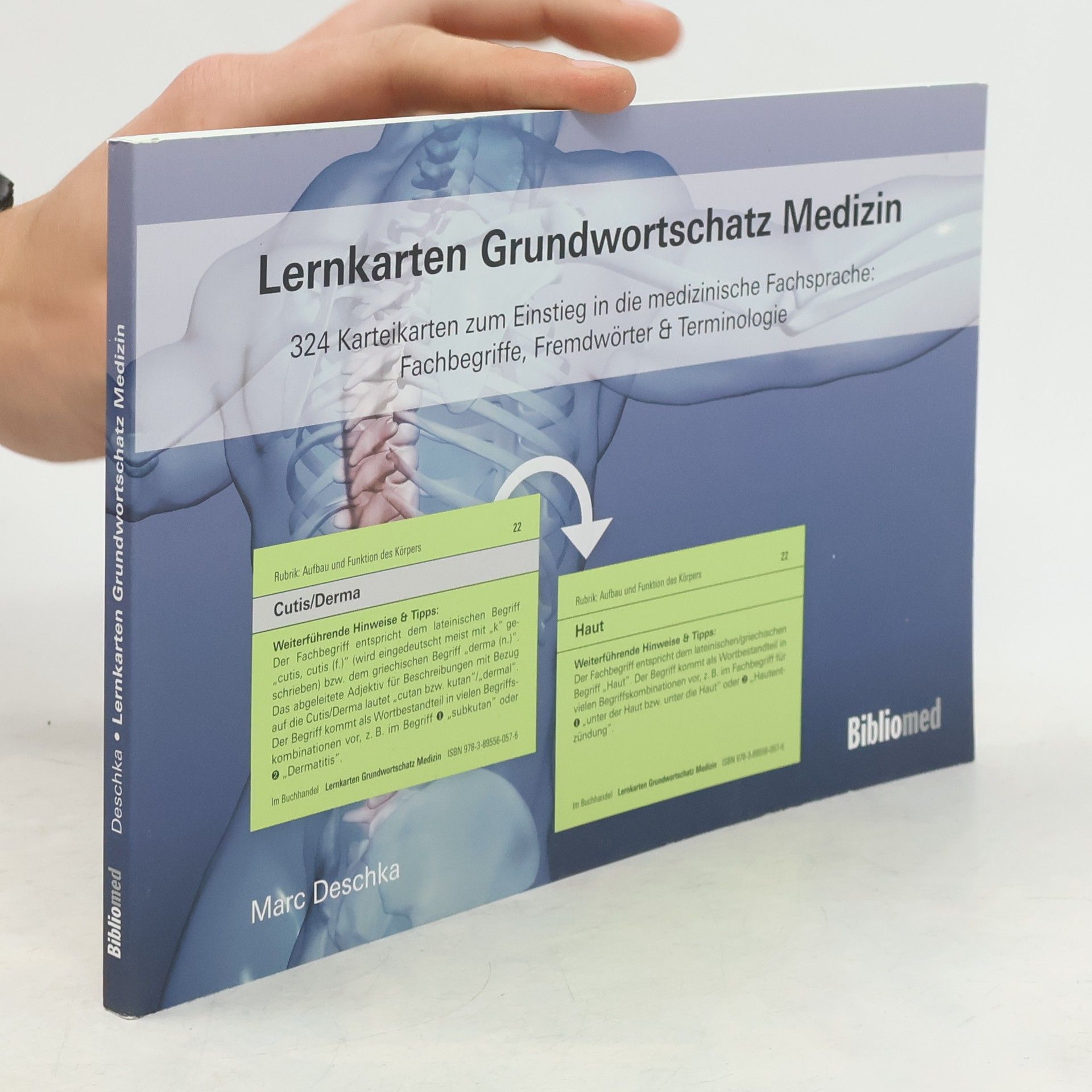 Marc Deschka Lernkarten Grundwortschatz Medizin