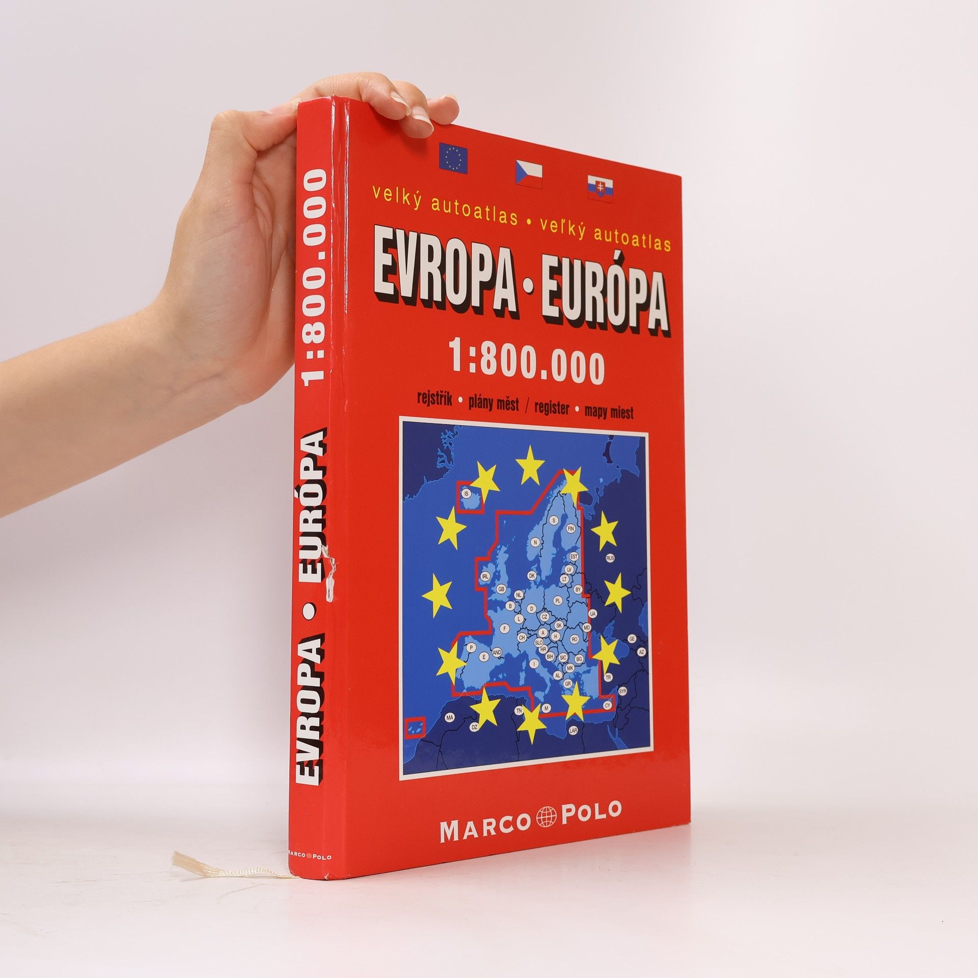 Autorenkollektiv Velký autoatlas: Evropa-Európa 1:800 000