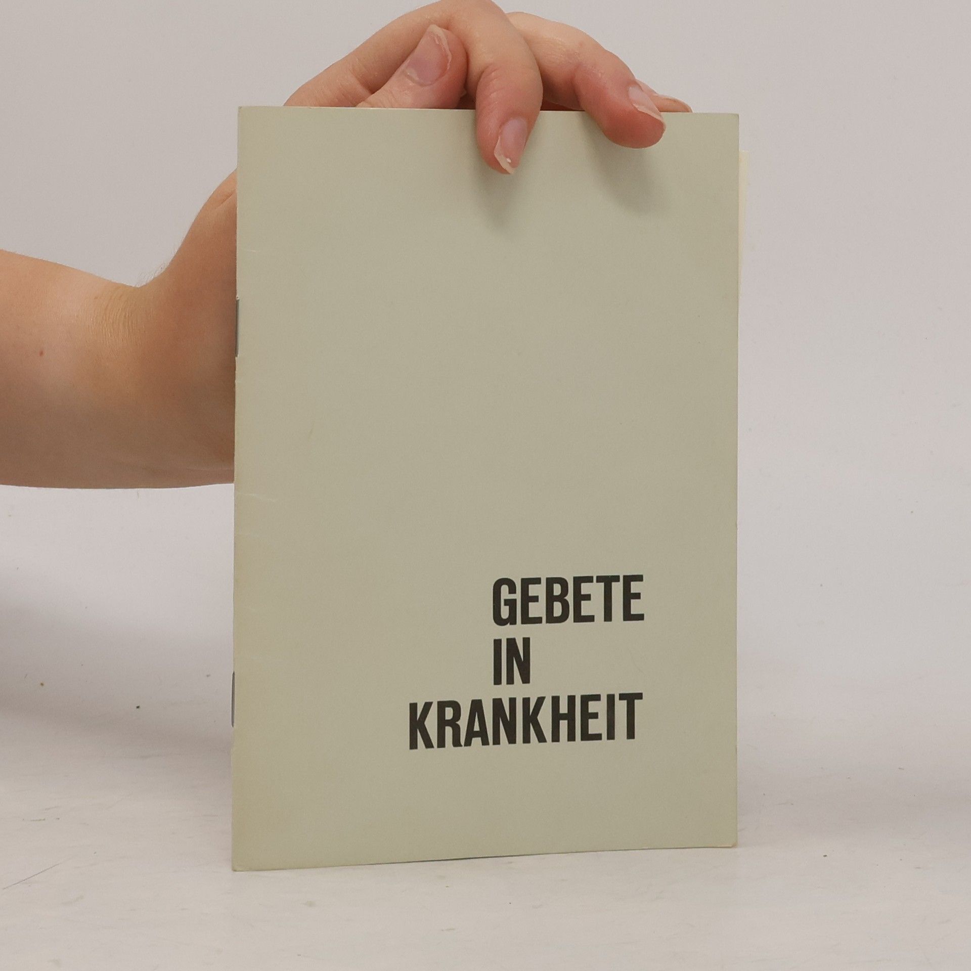 Kolektiv autorů Gebete in Krankheit