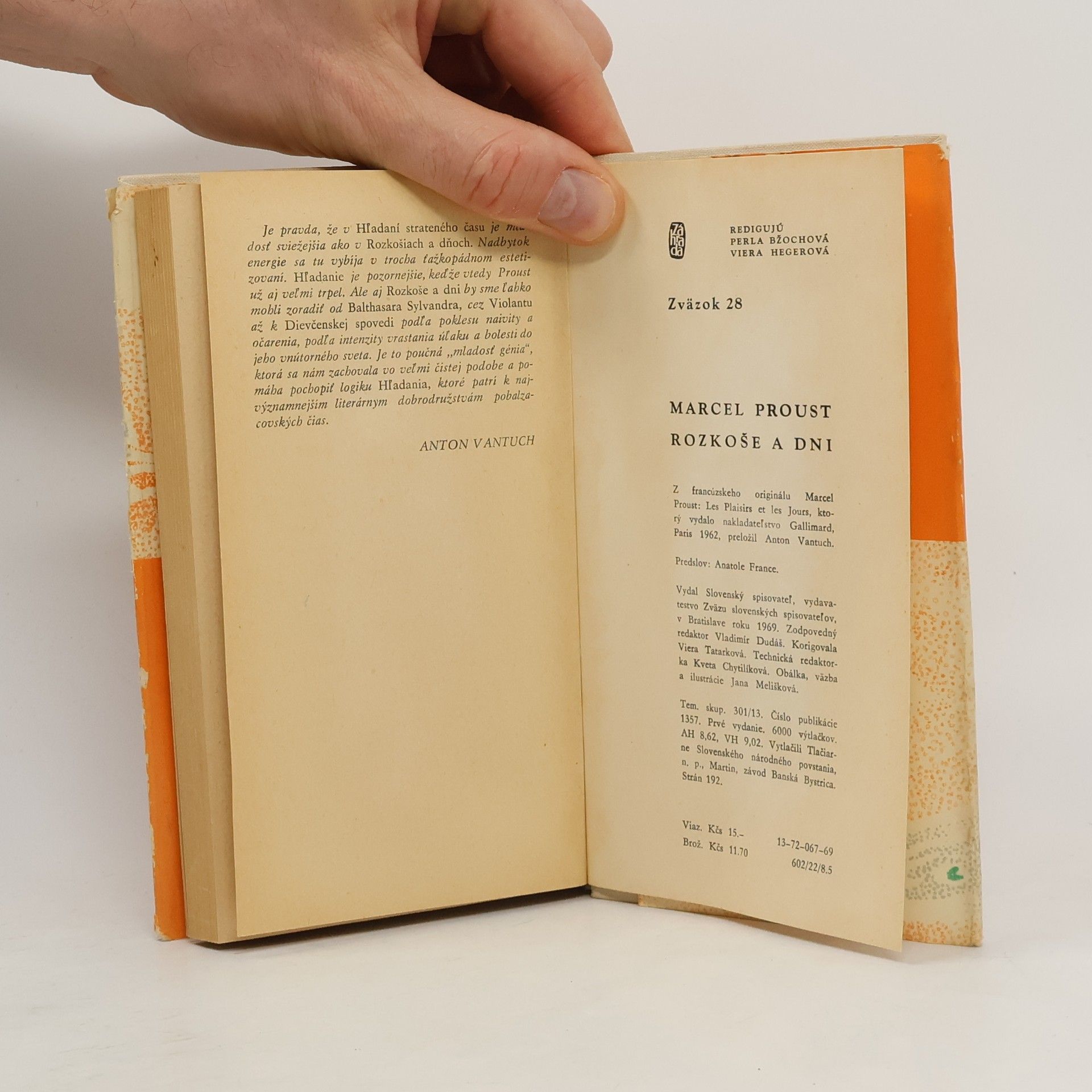 Marcel Proust Rozkoše a dni