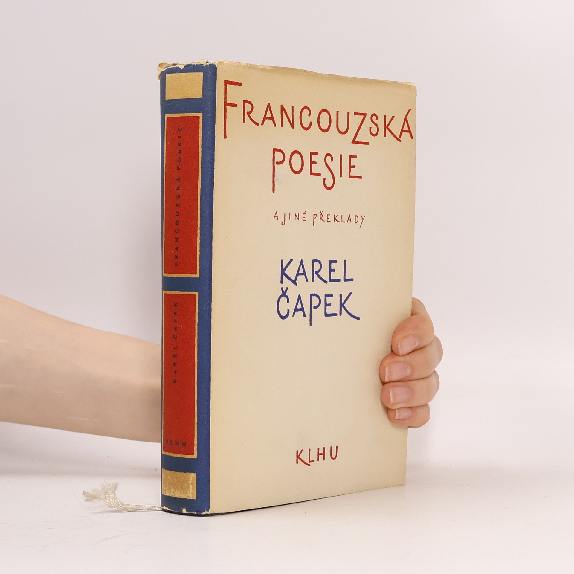 Karel Čapek Francouzská poesie a jiné překlady