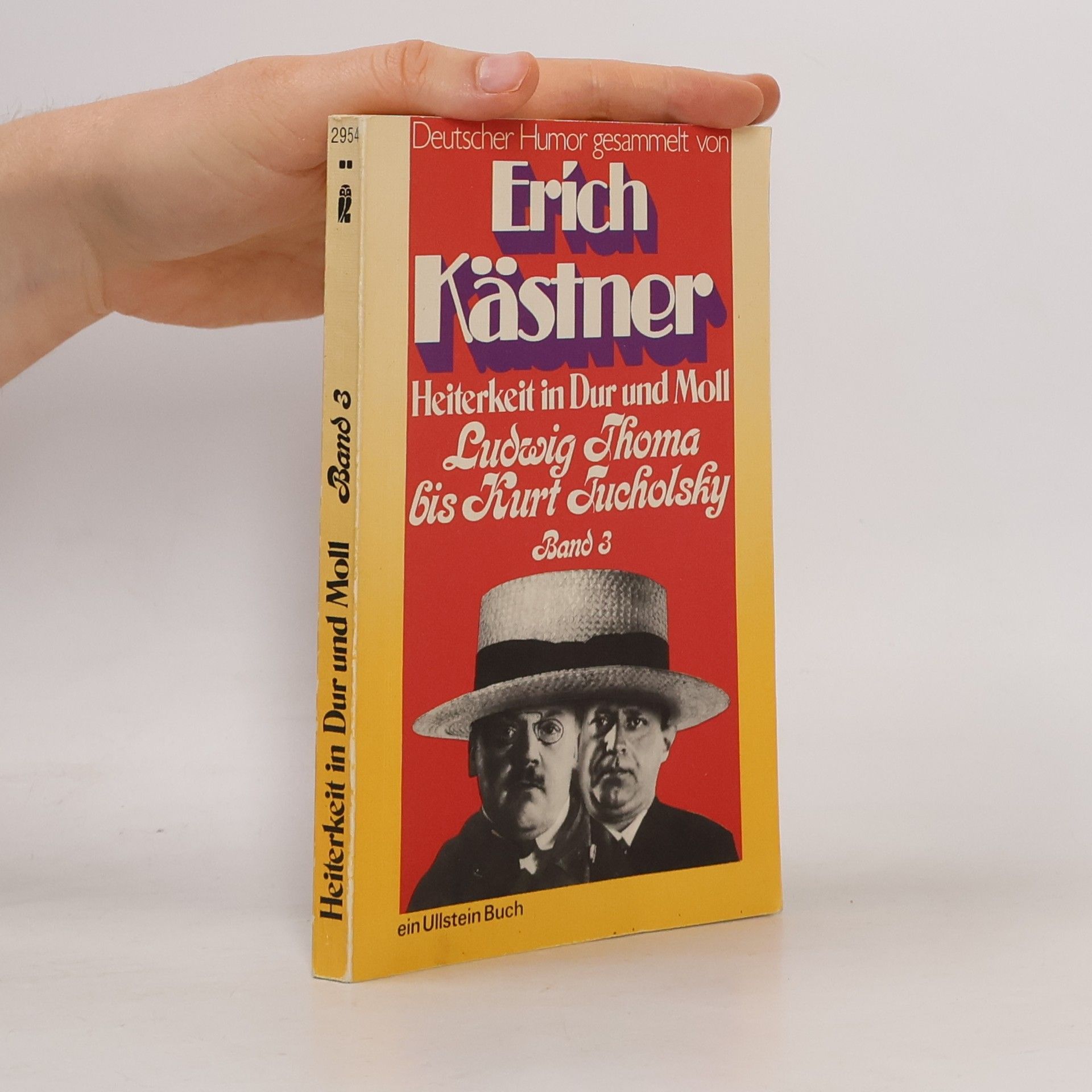 Erich Kästner Heiterkeit in Dur und Moll Band 3