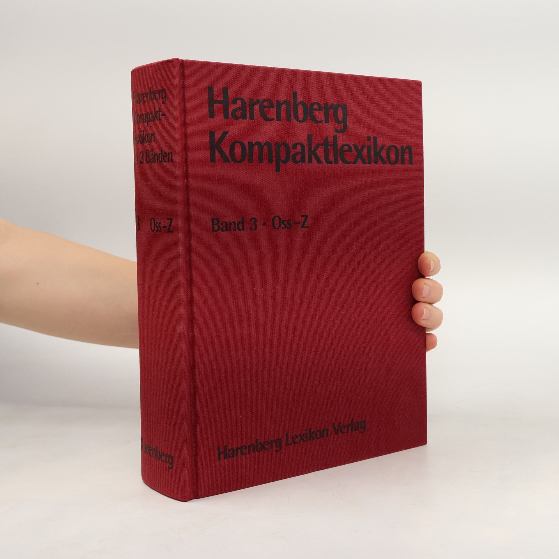 Collectif d'auteurs Harenberg-Kompaktlexikon in 3 Bänden. Band 3 Oss-Z