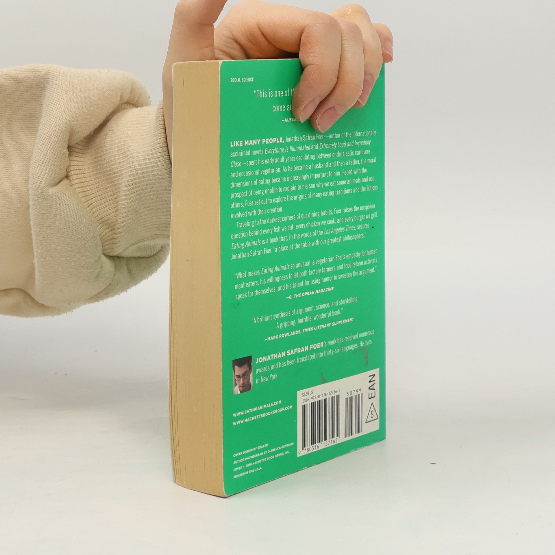Jonathan Safran Foer Eating animals