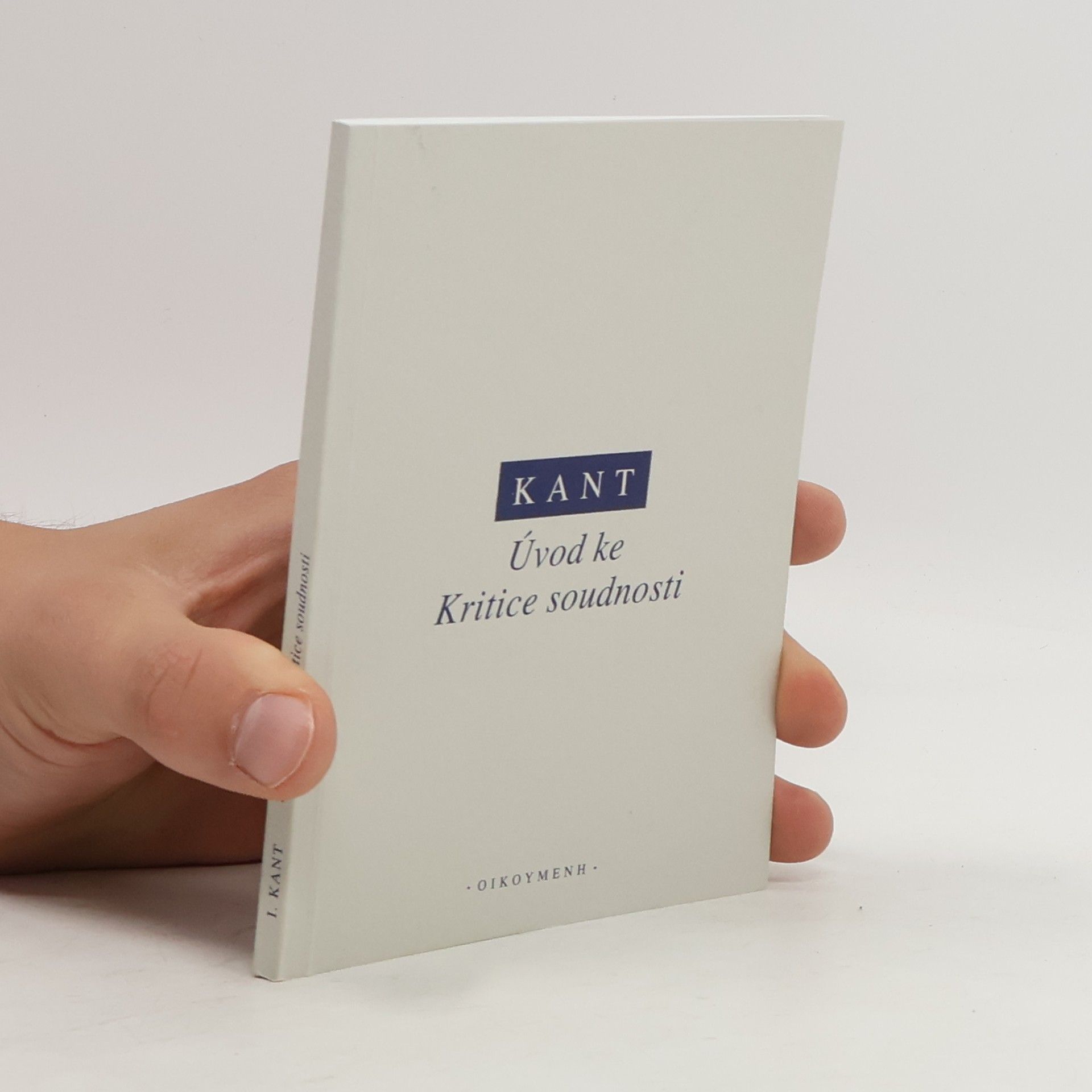 Immanuel Kant Úvod ke kritice soudnosti