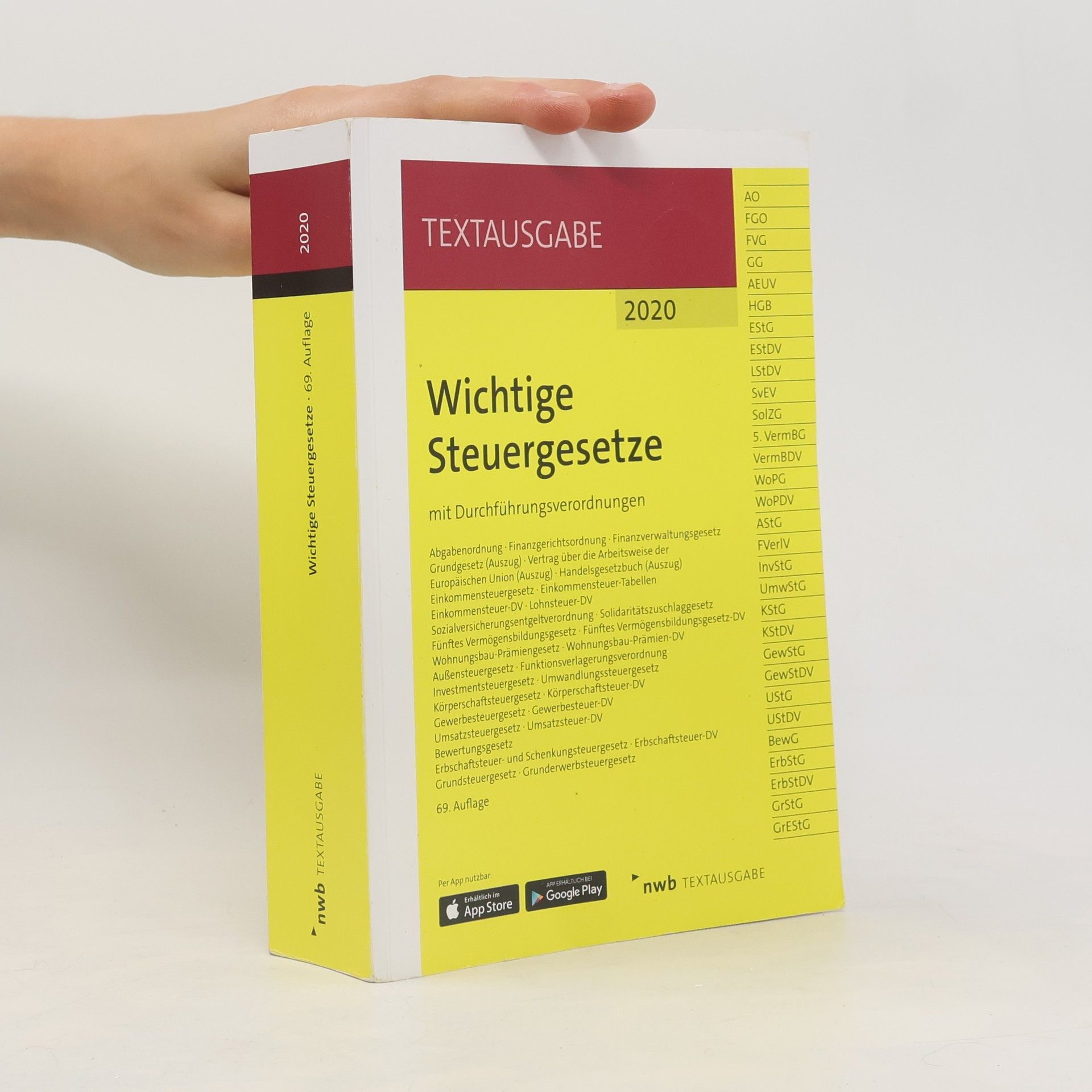Autores varios Wichtige Steuergesetze