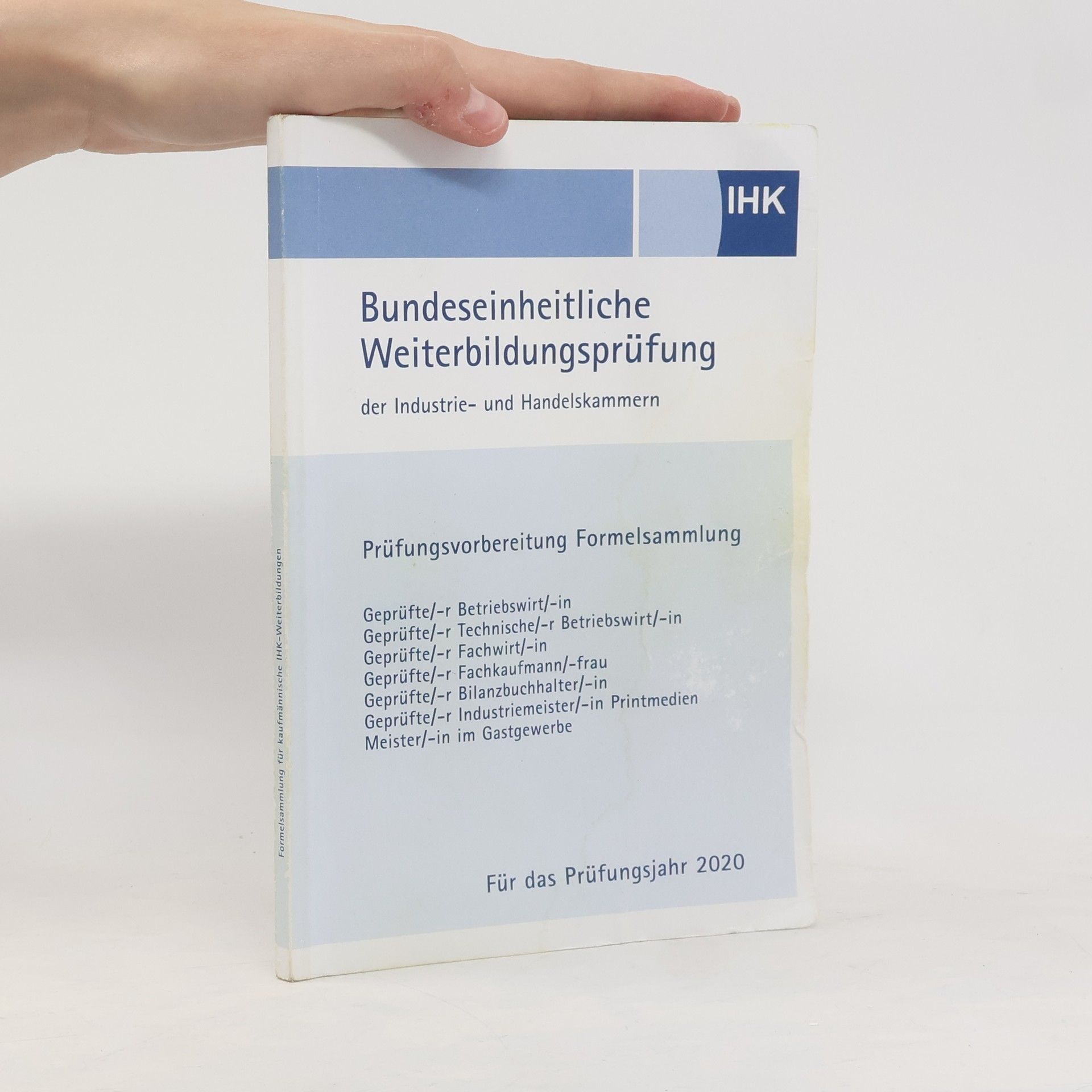 Various authors Bundeseinheitliche Weiterbildungsprüfung