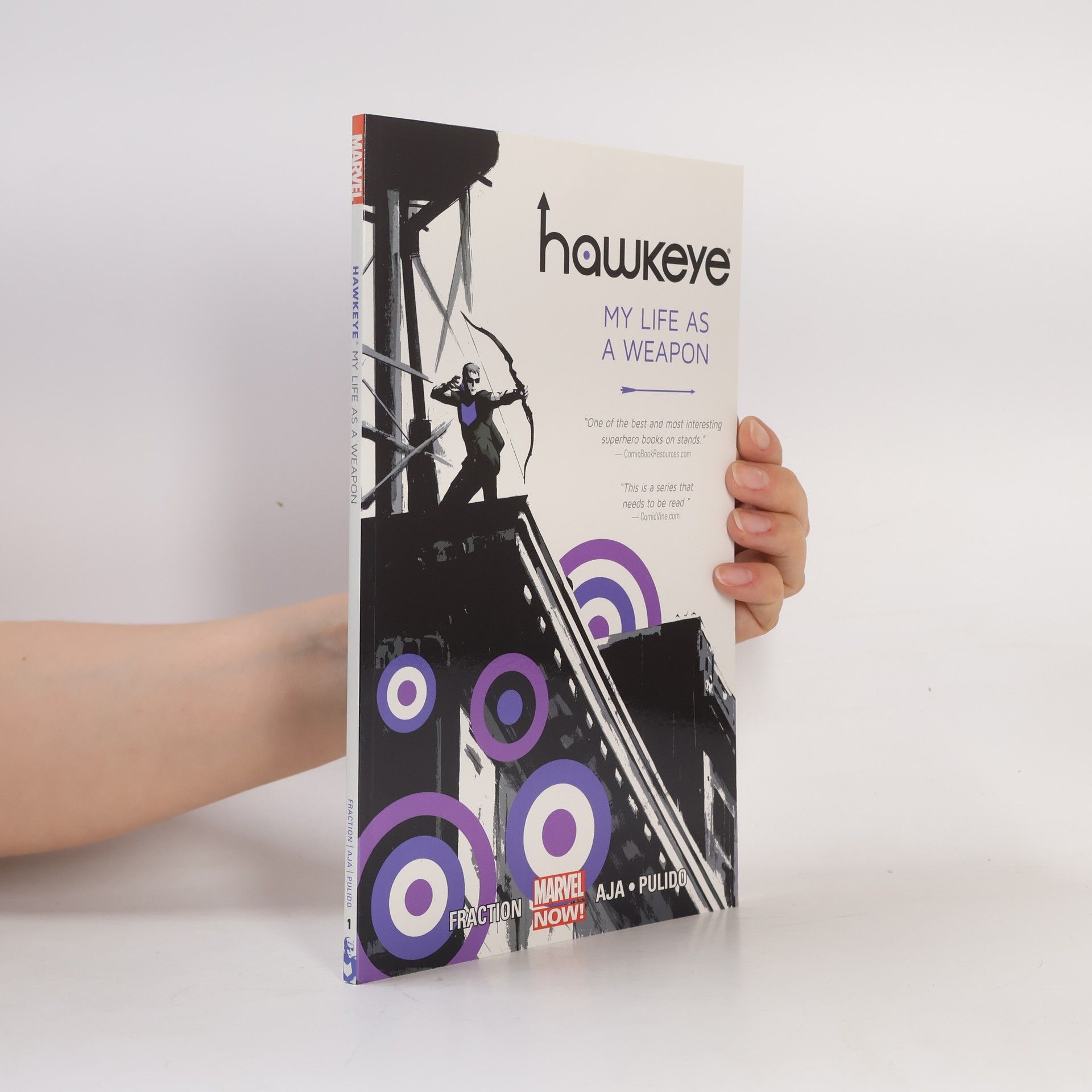 Matt Fraction Hawkeye. My Life as a Weapon