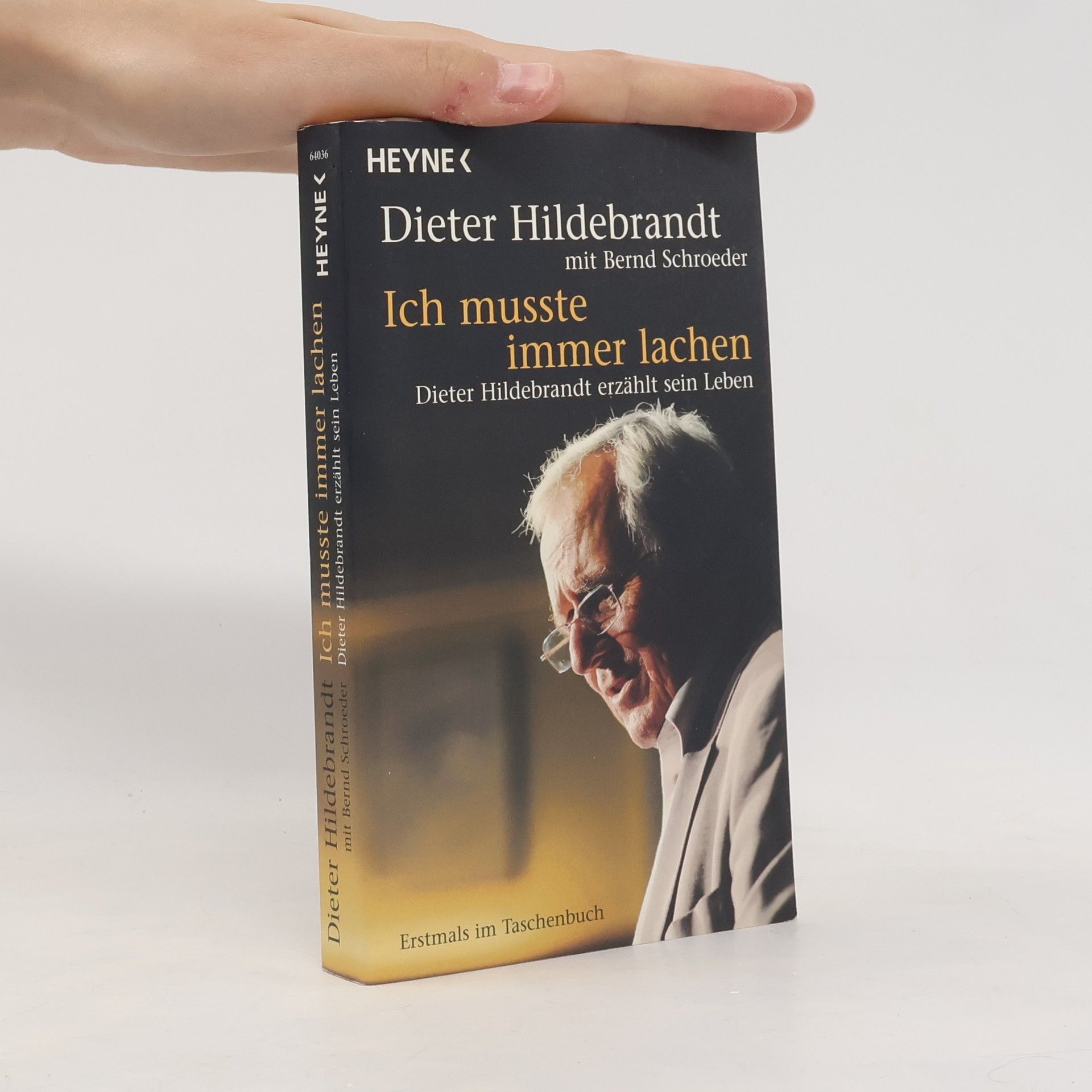 Dieter Hildebrandt Ich mußte immer lachen