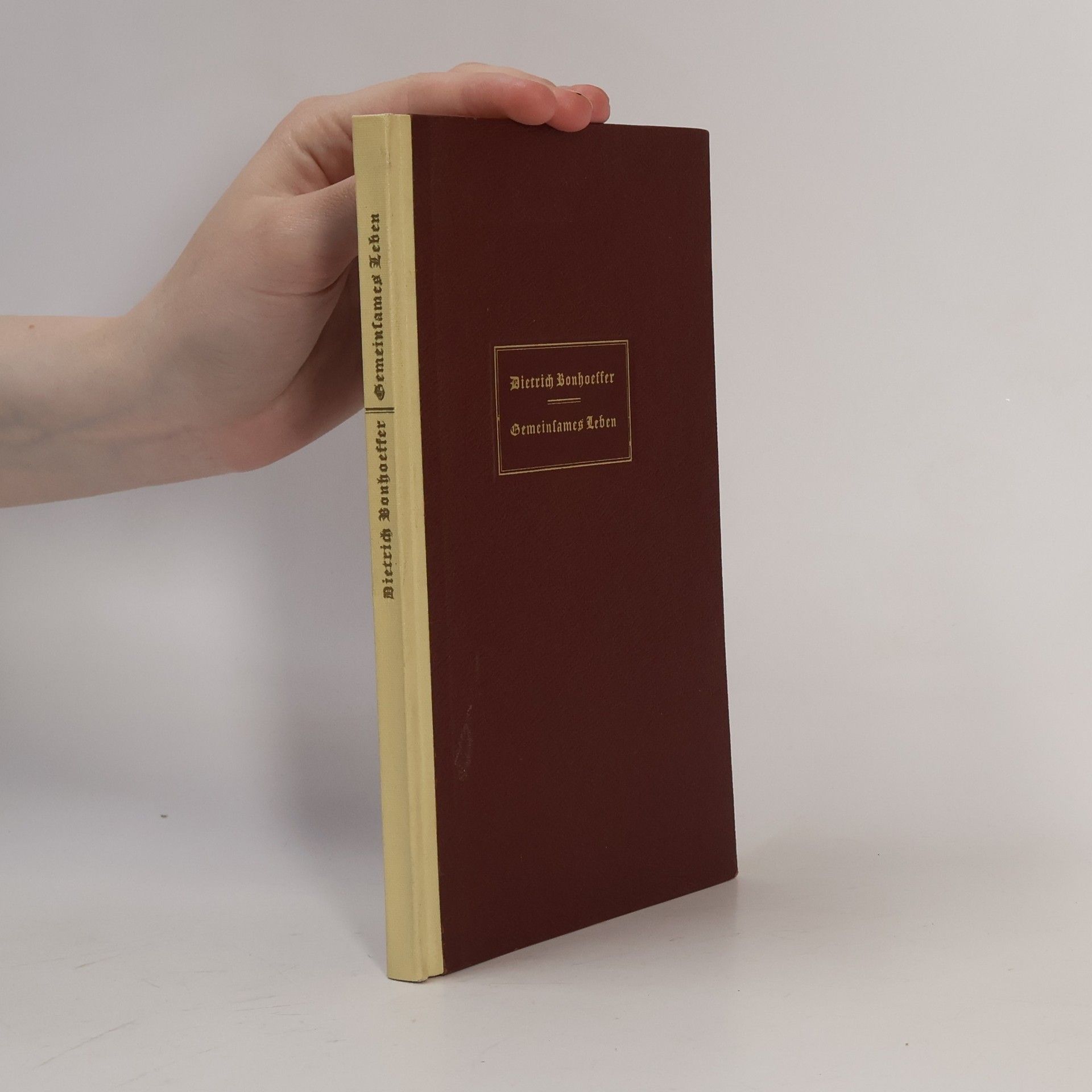 Dietrich Bonhoeffer Gemeinsames Leben