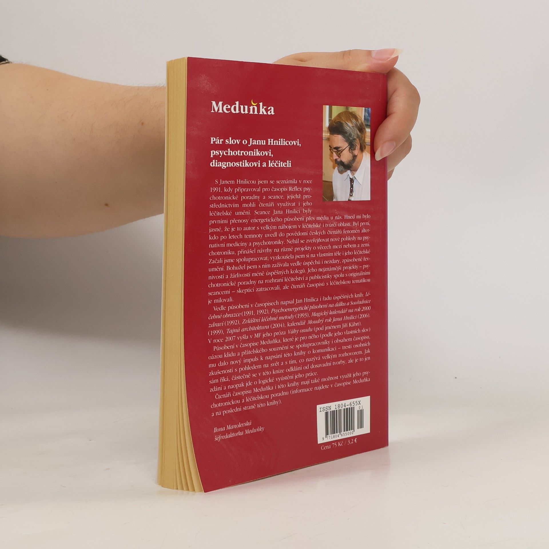 Jan Hnilica Knihovnička Meduňky 9. Slova a dotyky