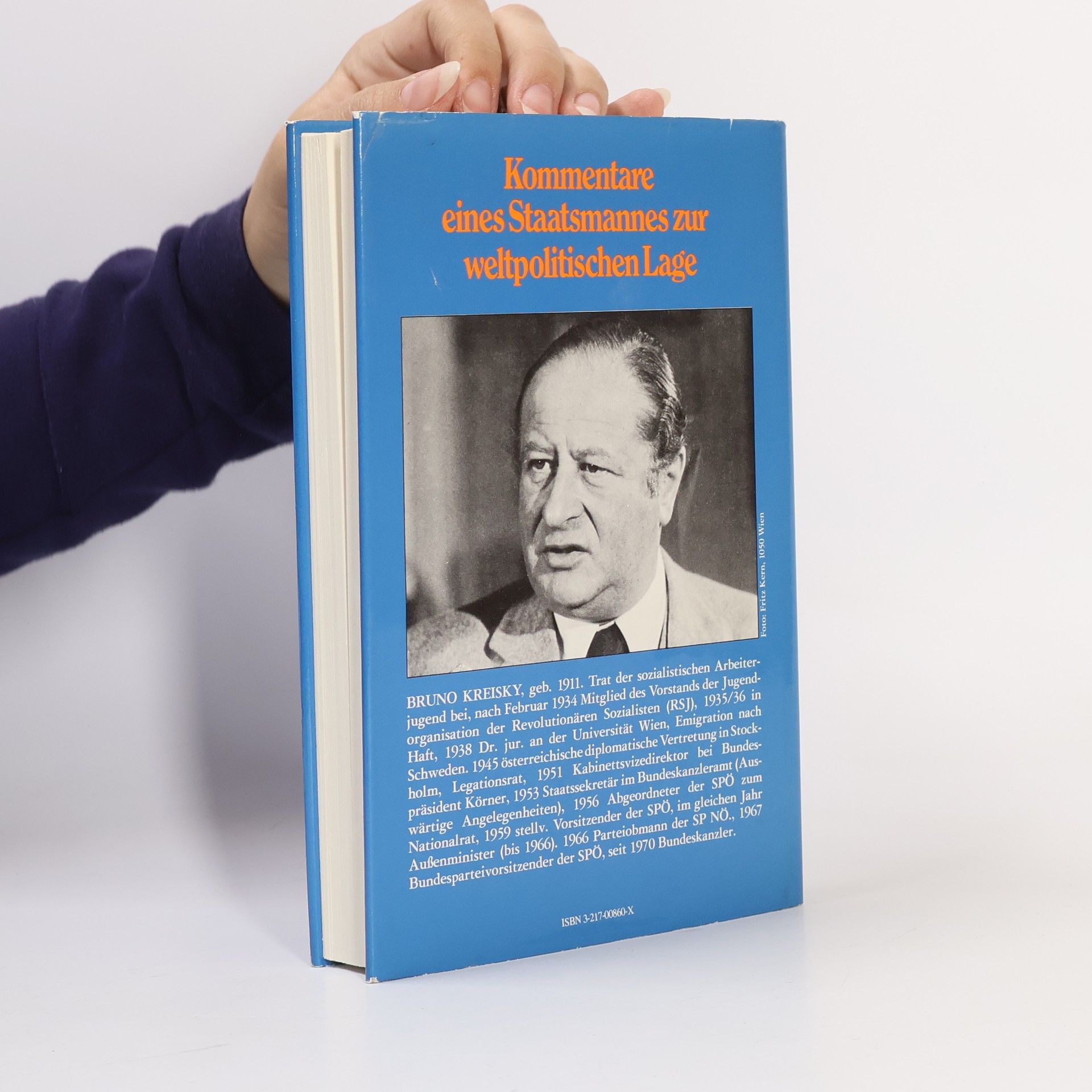 Bruno Kreisky Die Zeit in der wir leben