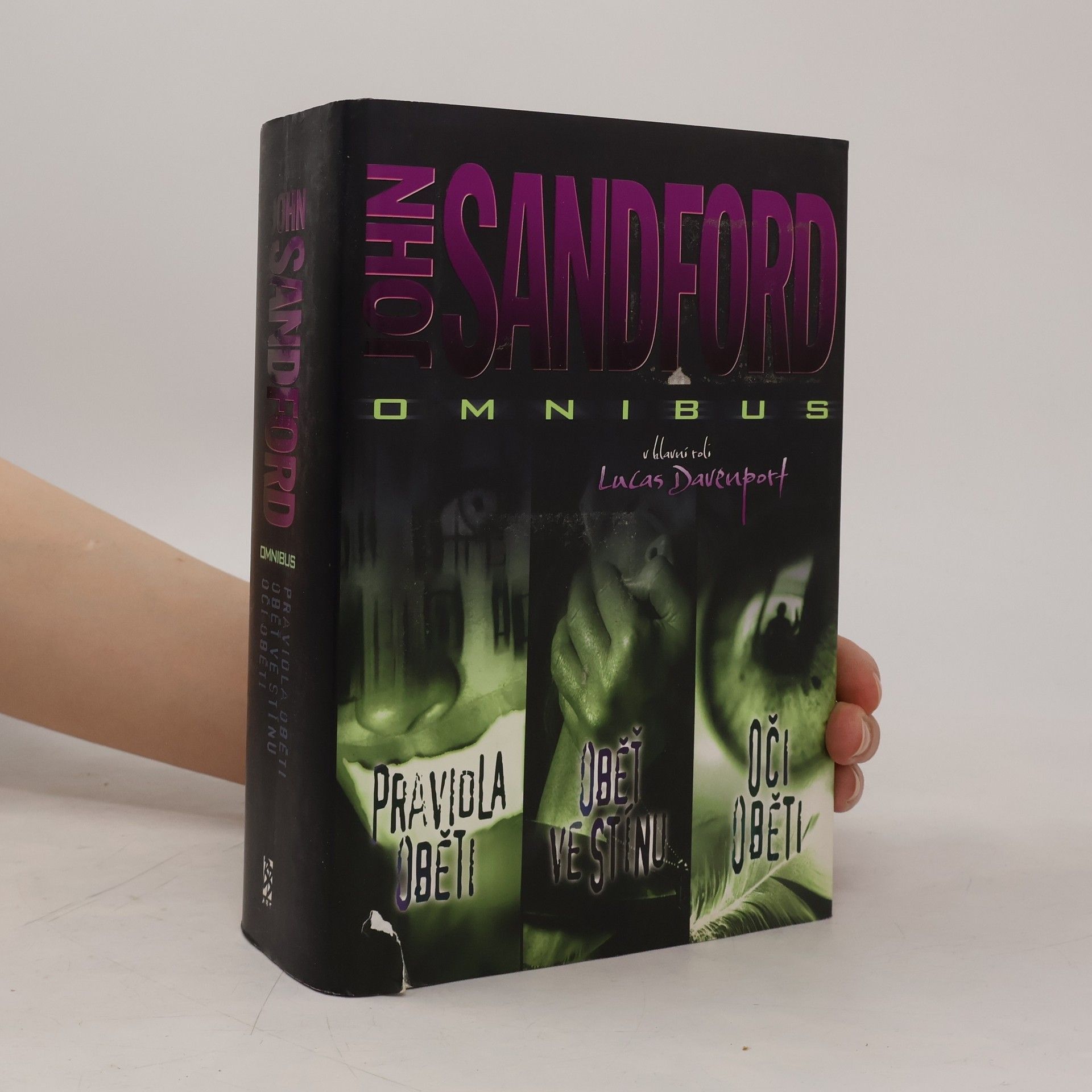 John Sandford Pravidla oběti. Oběť ve stínu. Oči oběti (jeden svazek)
