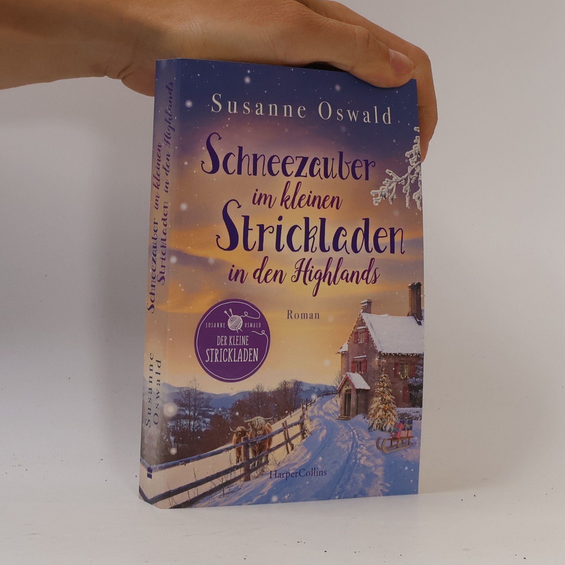 Susanne Oswald Schneezauber im kleinen Strickladen in den Highlands