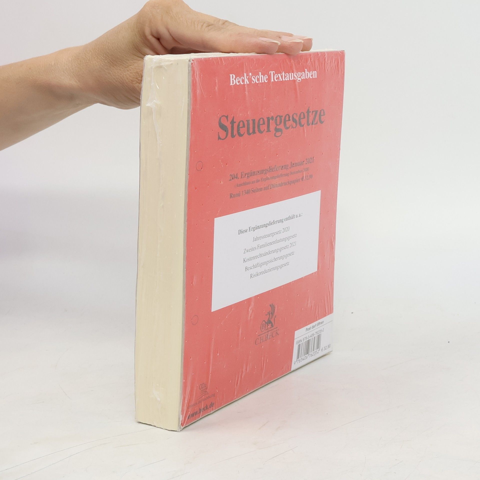 Various authors Steuergesetze 204. Ergänzungslieferung