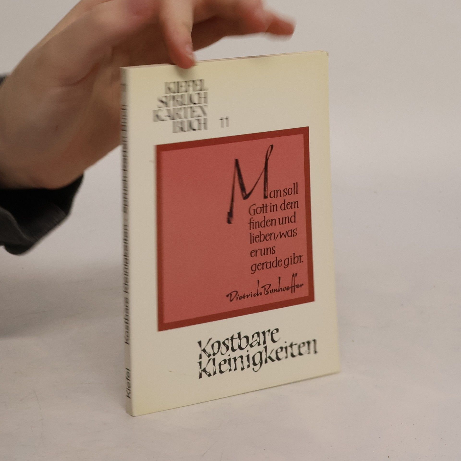 Spruchkarten-Buch - 11: Kostbare Kleinigkeiten