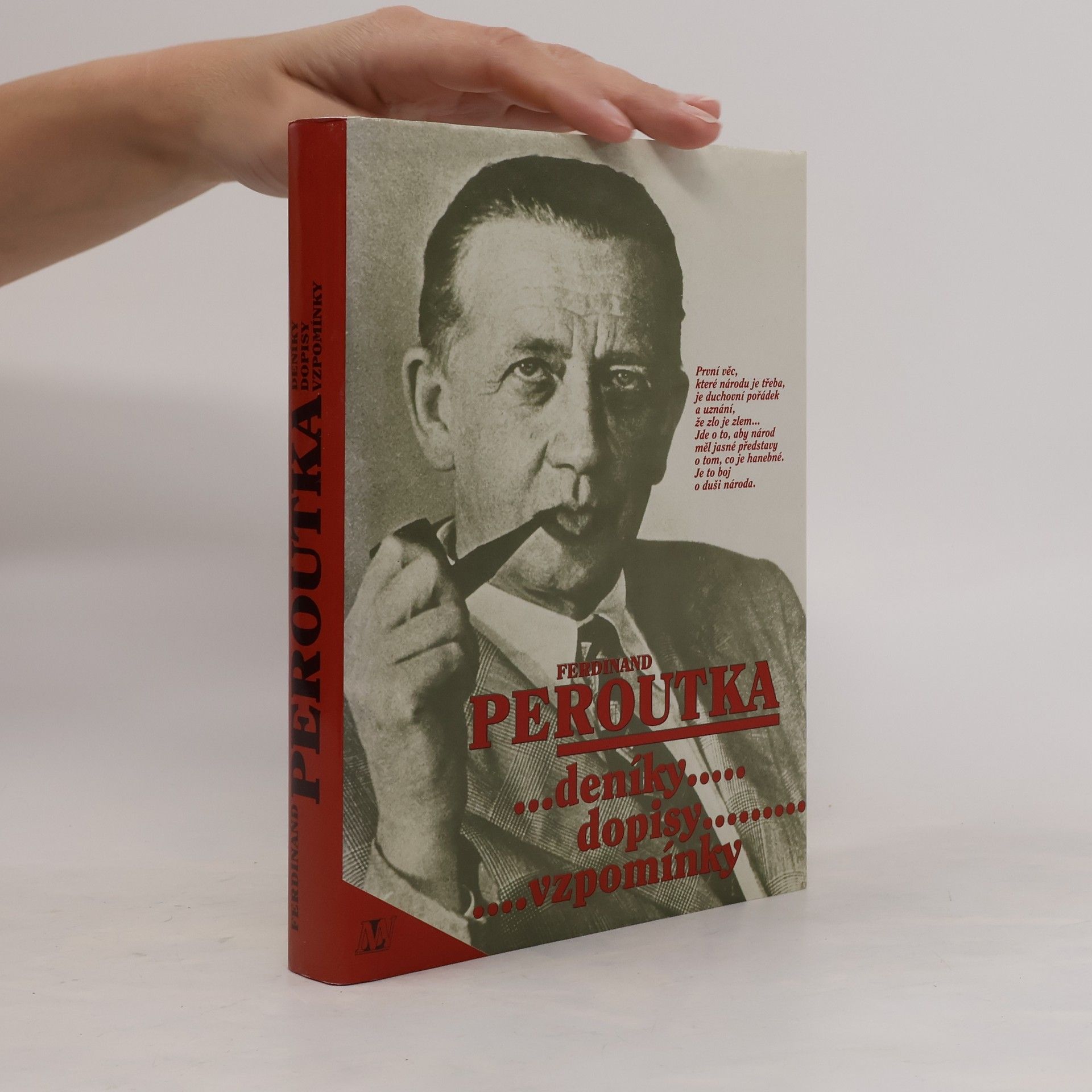 Slávka Peroutková Ferdinand Peroutka : deníky, dopisy, vzpomínky