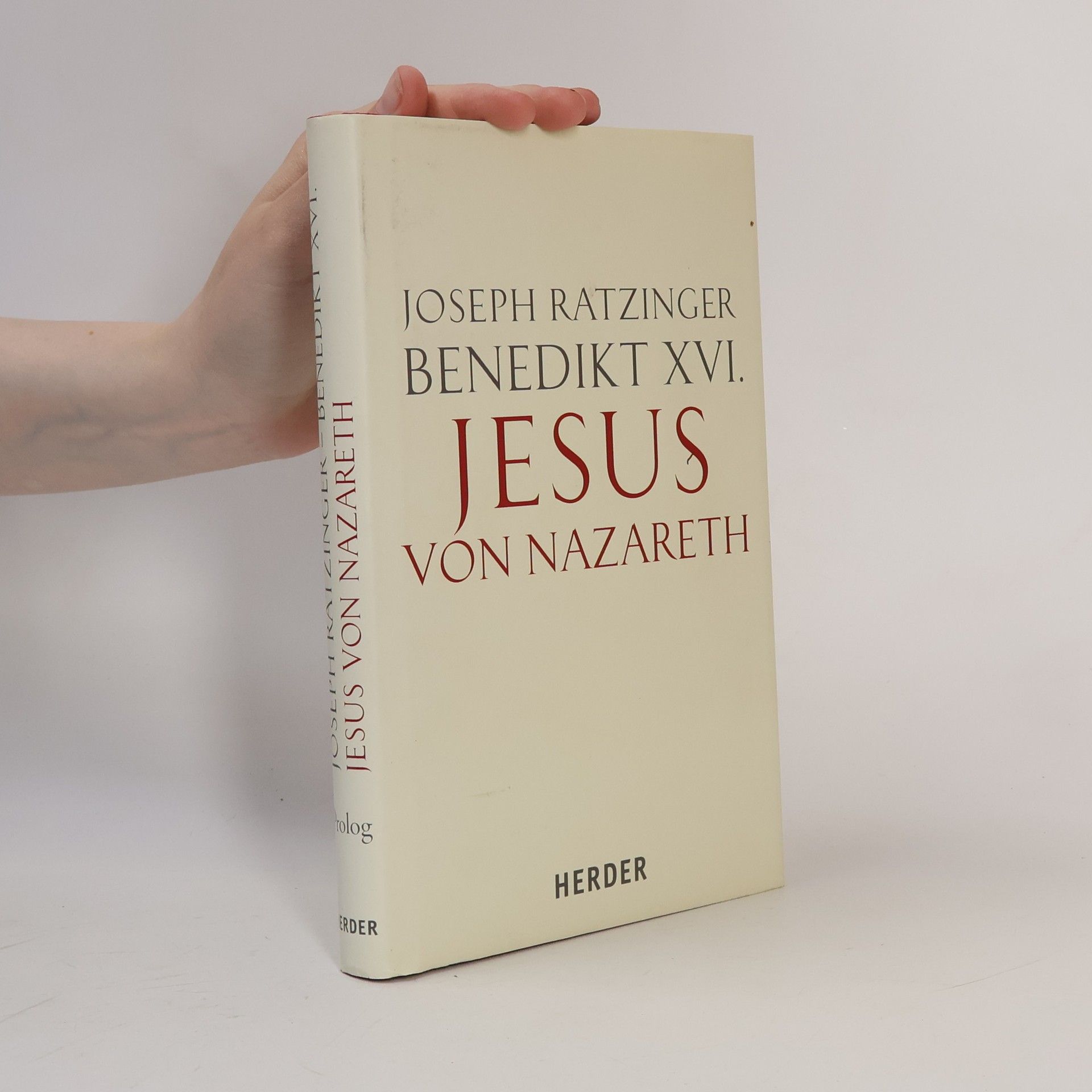 Joseph Ratzinger Jesus von Nazareth
