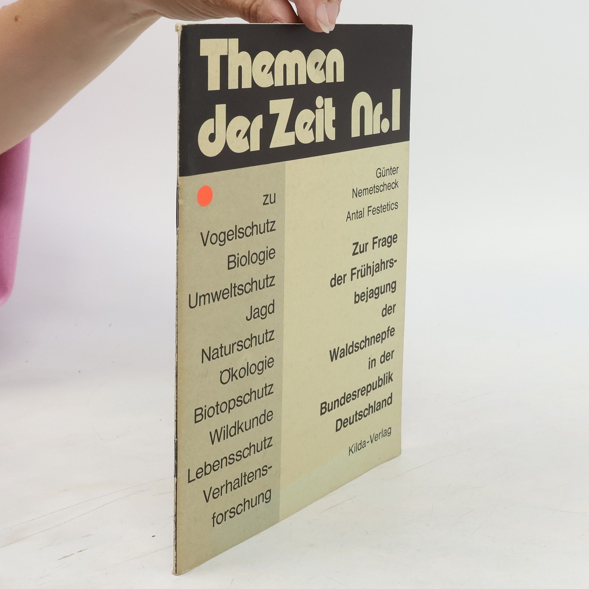 Günter Nemetschek Themen der Zeit 1