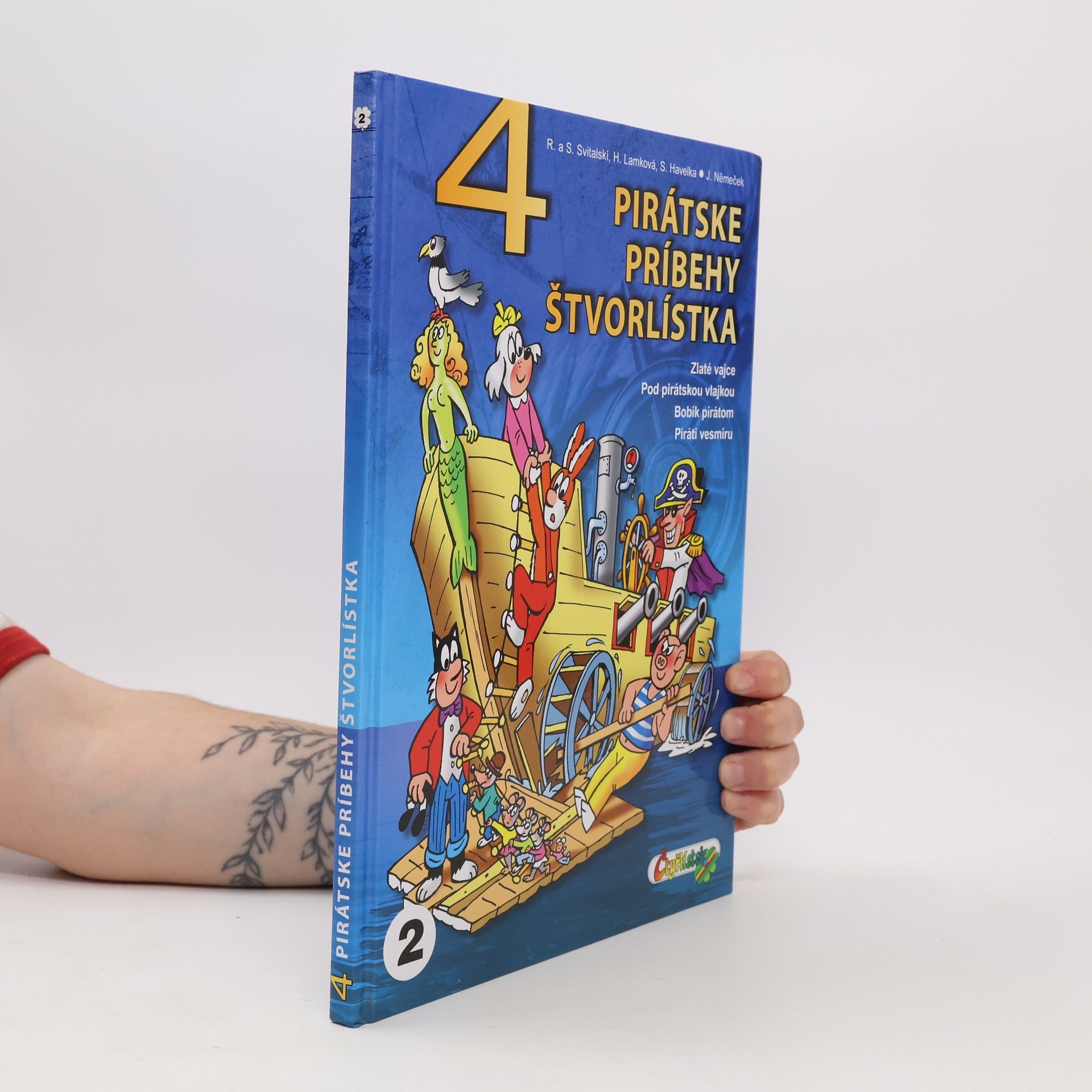 Slavomír Svitalský 4 pirátské príbehy štvorlístka