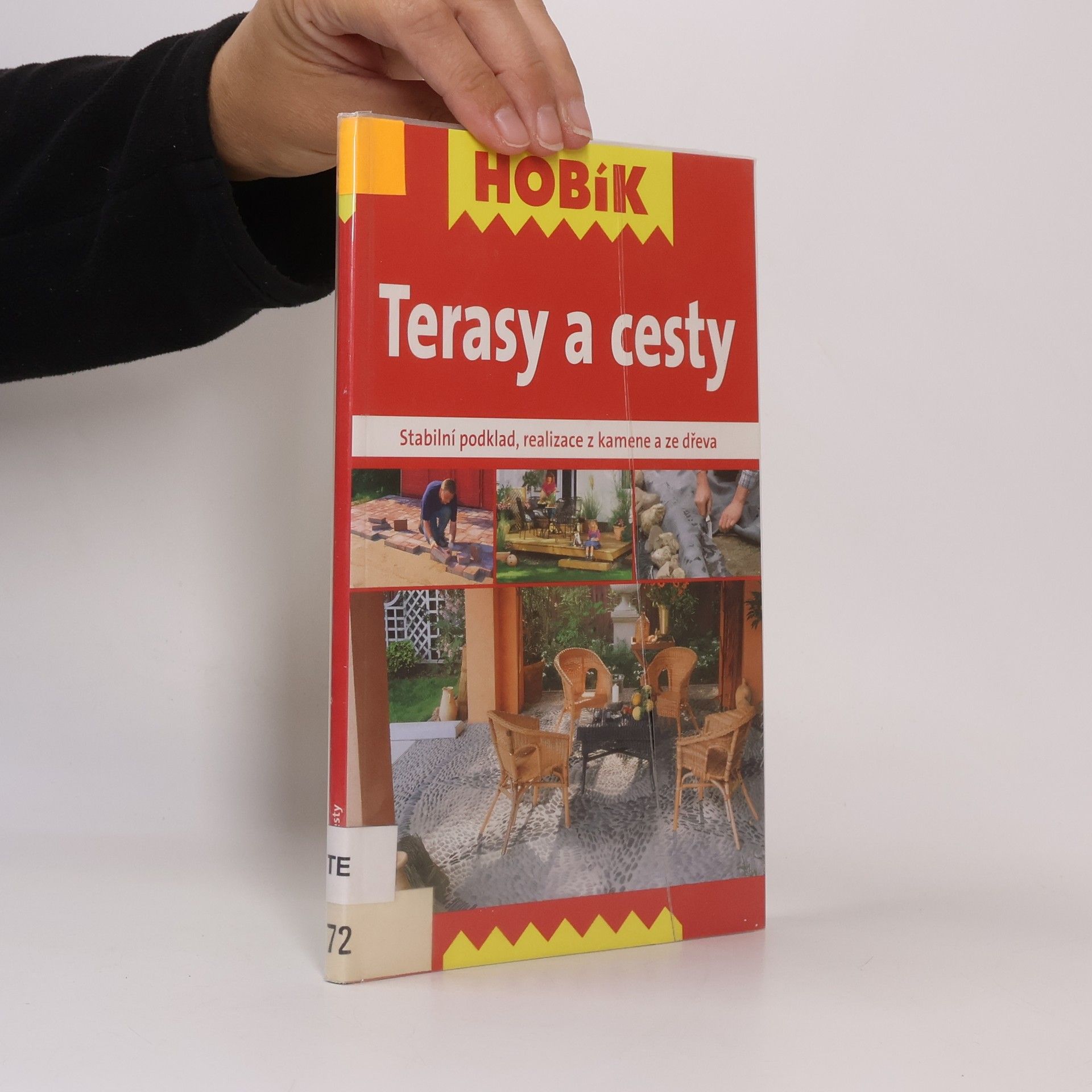 Collectif d'auteurs Terasy a cesty : stabilní podklad, realizace z kamene a ze dřeva