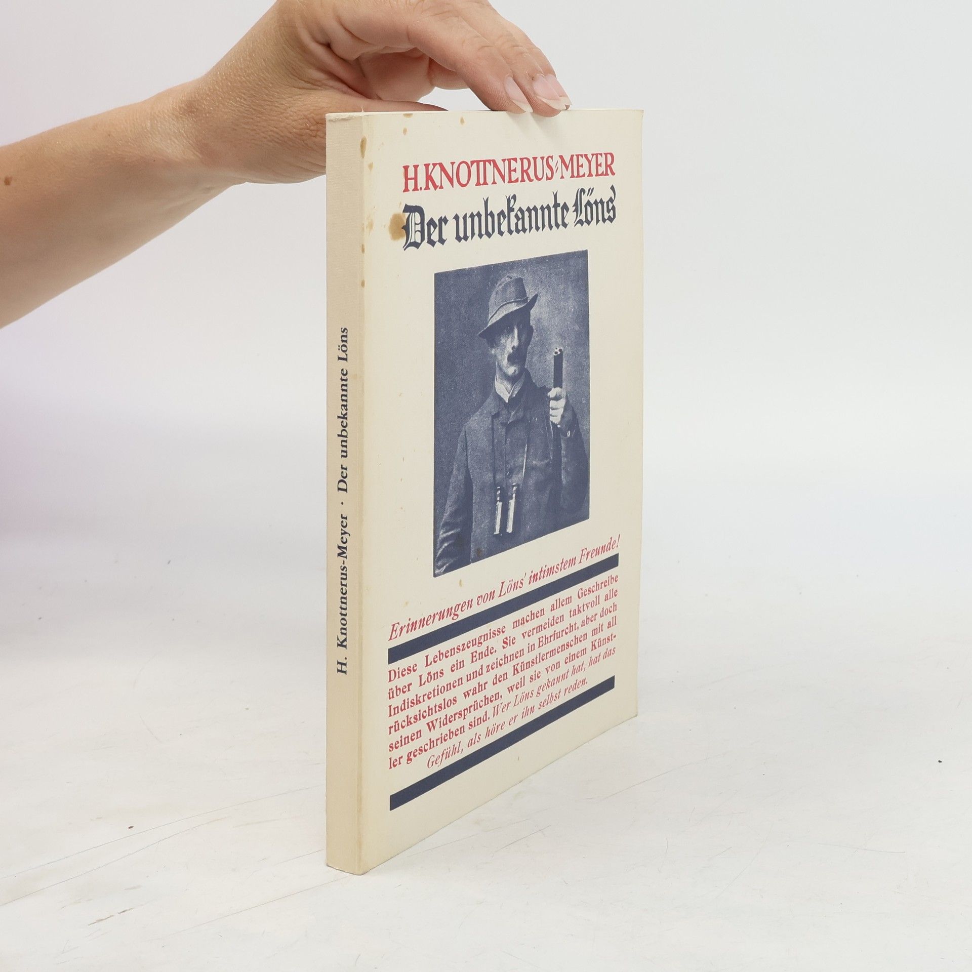 Hermann Knottnerus-Meyer Der unbekannte Löns