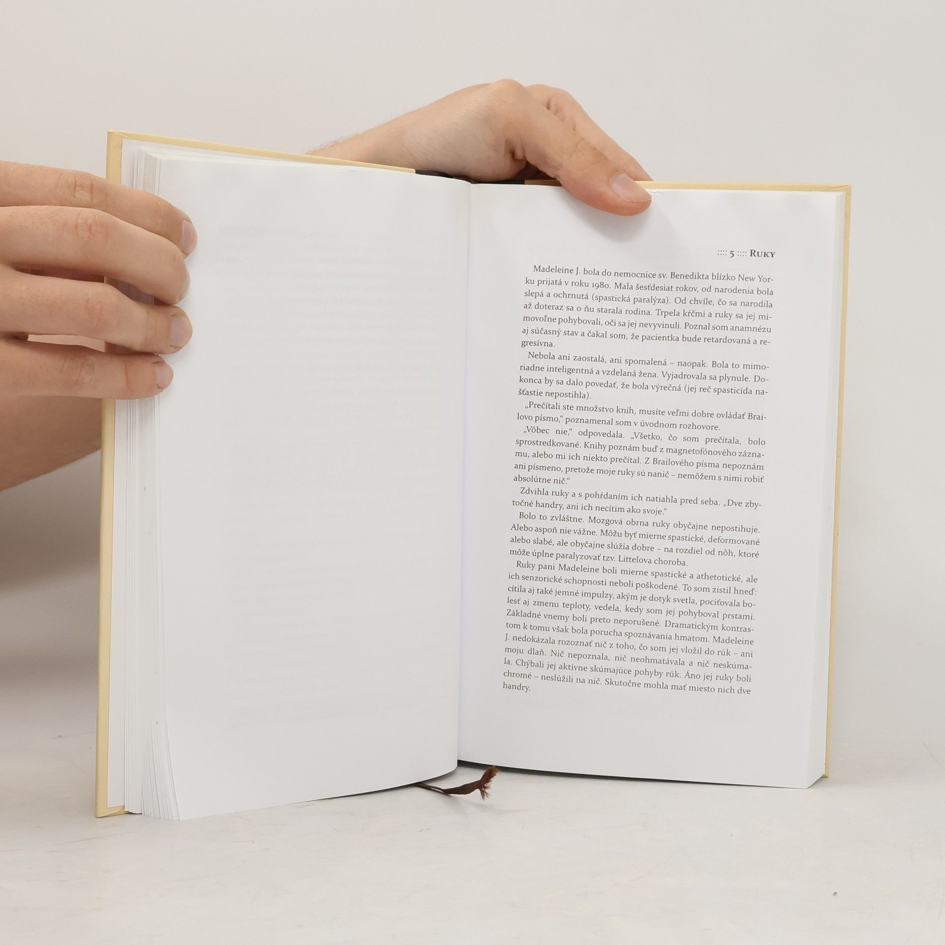 Oliver Sacks Muž, ktorý si mýlil manželku s klobúkom