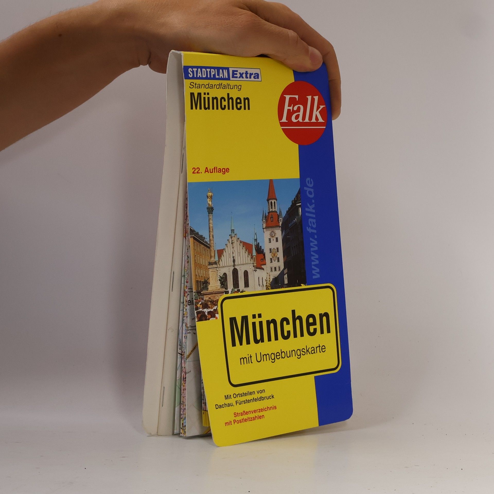 Collectif d'auteurs Falk Plan Stadtplan Extra Standardfaltung München mit Ortsteilen von Dachau