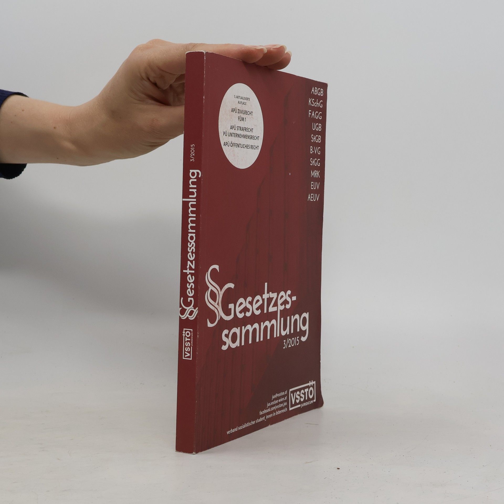 Kolektiv autorů Gesetzessammlung 3/2015