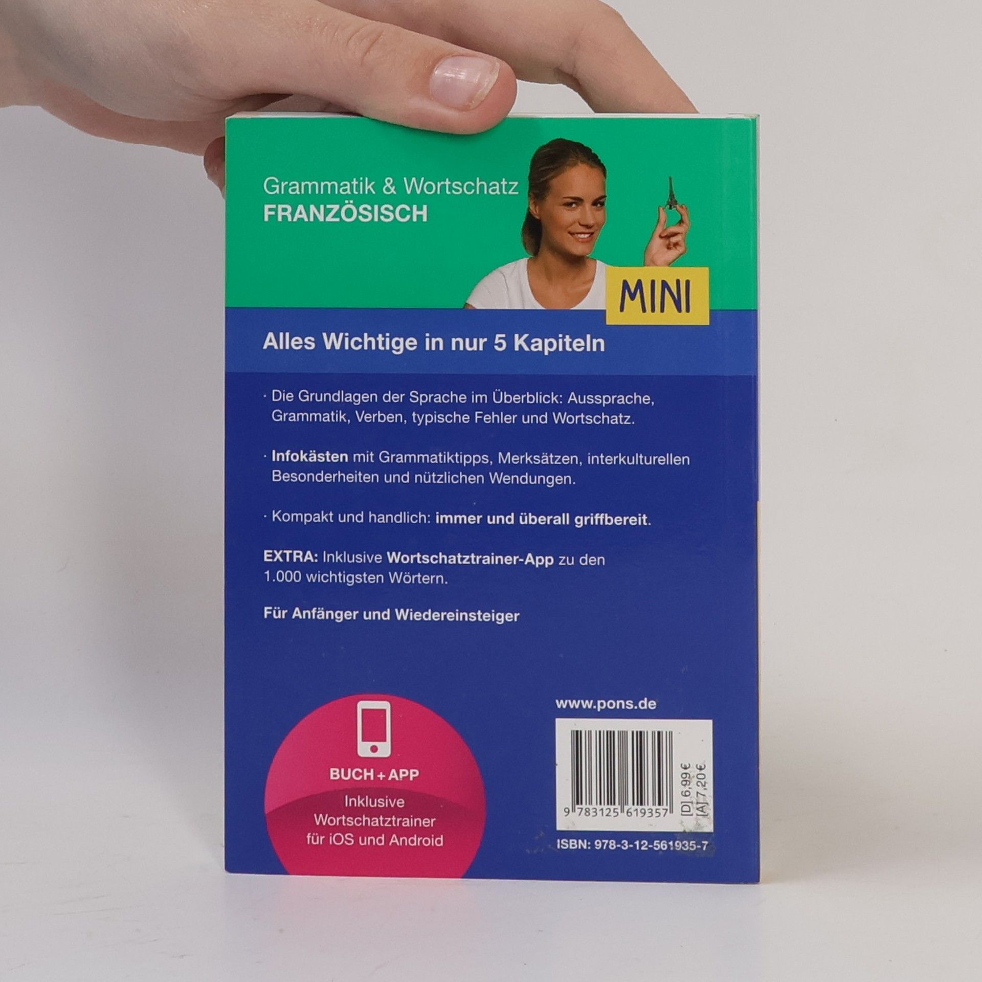 PONS Mini-Grammatik & Wortschatz Französisch