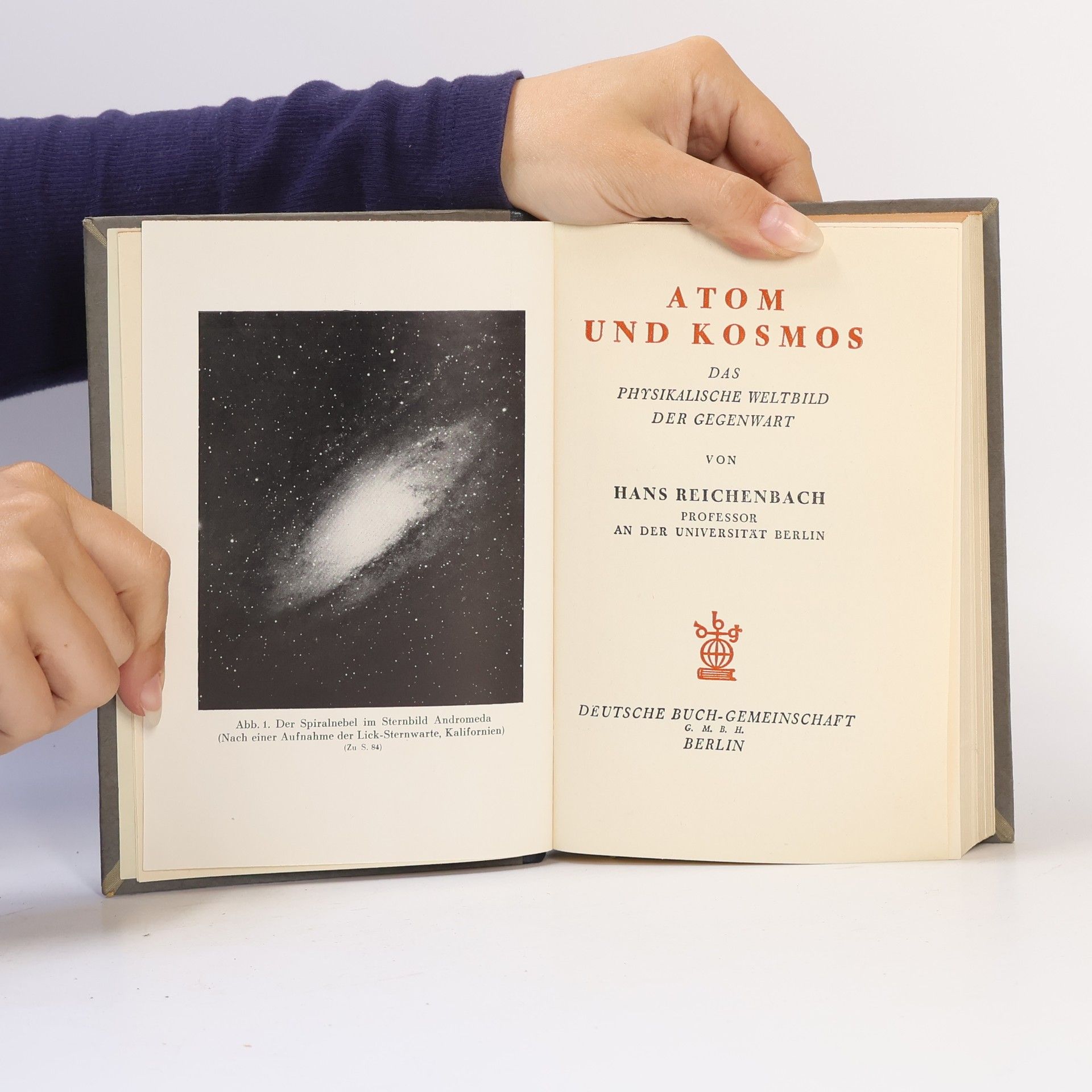Hans Reichenbach Atom und Kosmos