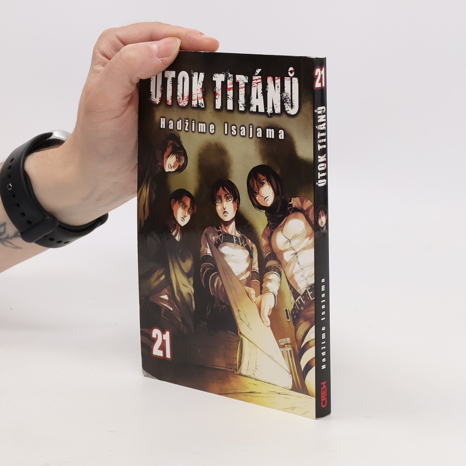 Hajime Isayama Útok titánů 21