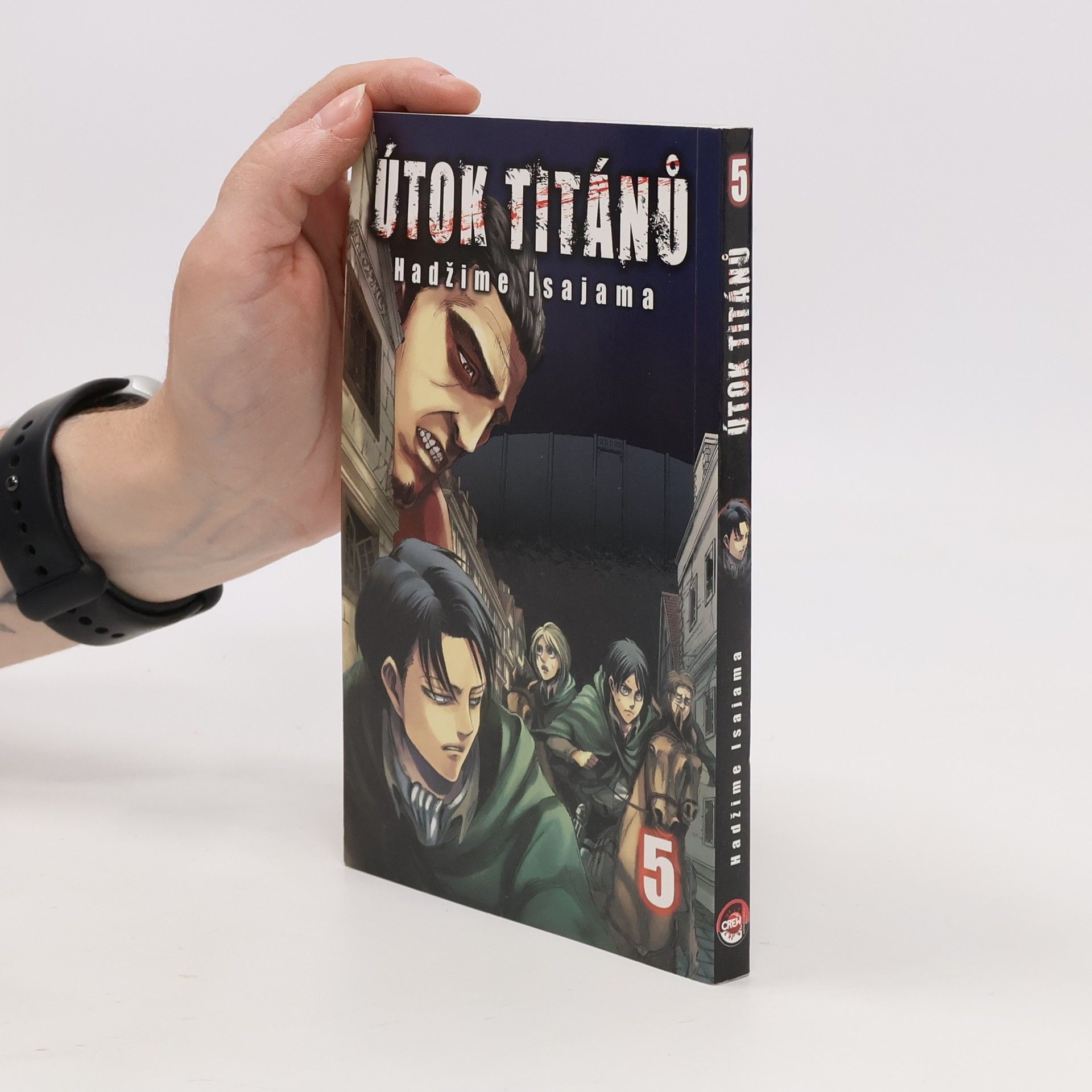Hadžime Isajama Útok titánů. 5