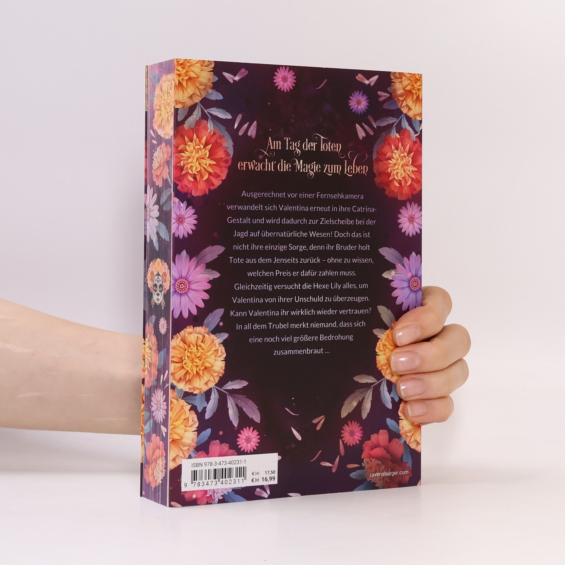 Sandra Grauer Flowers & Bones, Band 2: Kuss der Catrina (Limitierte Auflage mit Farbschnitt!)