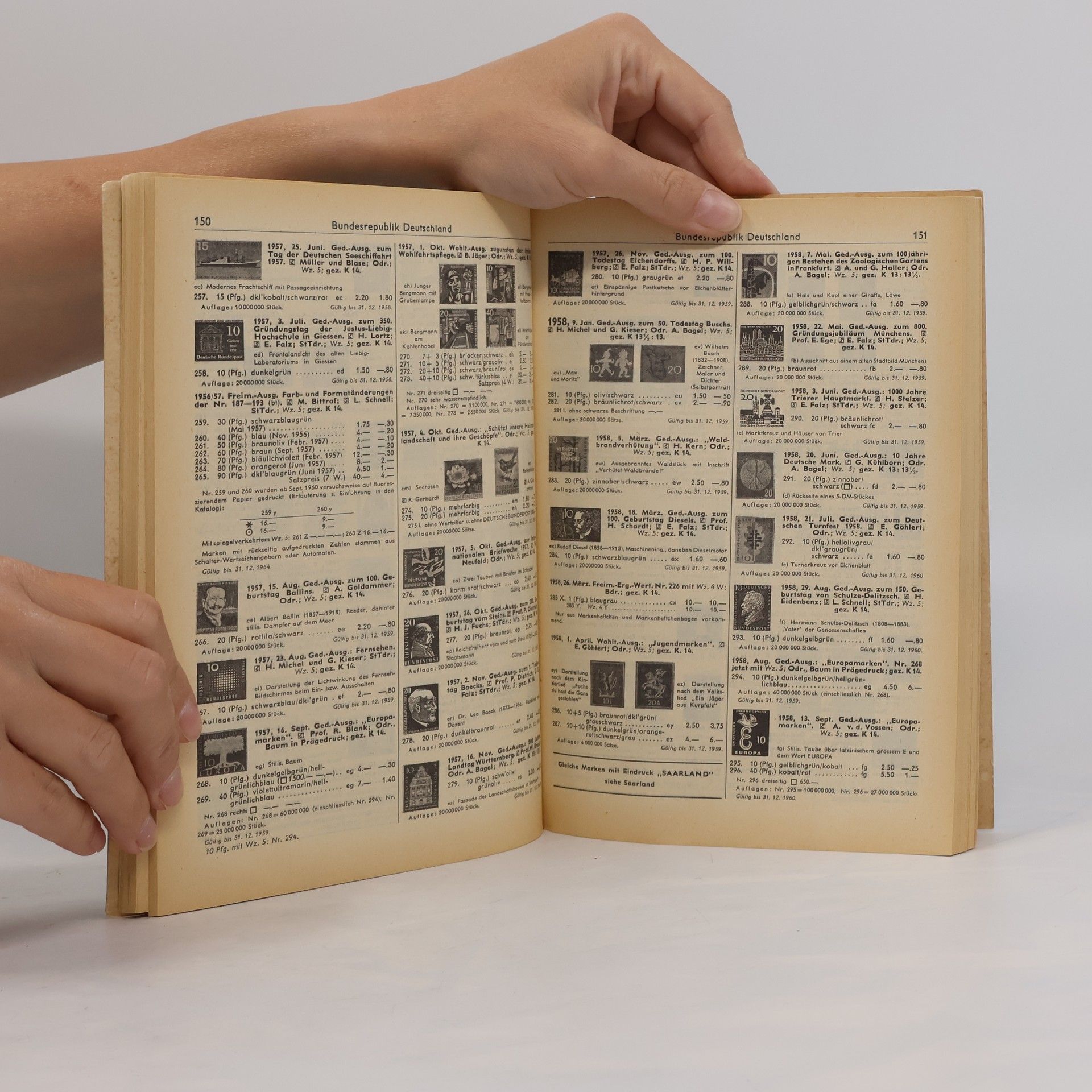 Autorenkollektiv Michel Briefmarkenkatalog Deutschland 1967