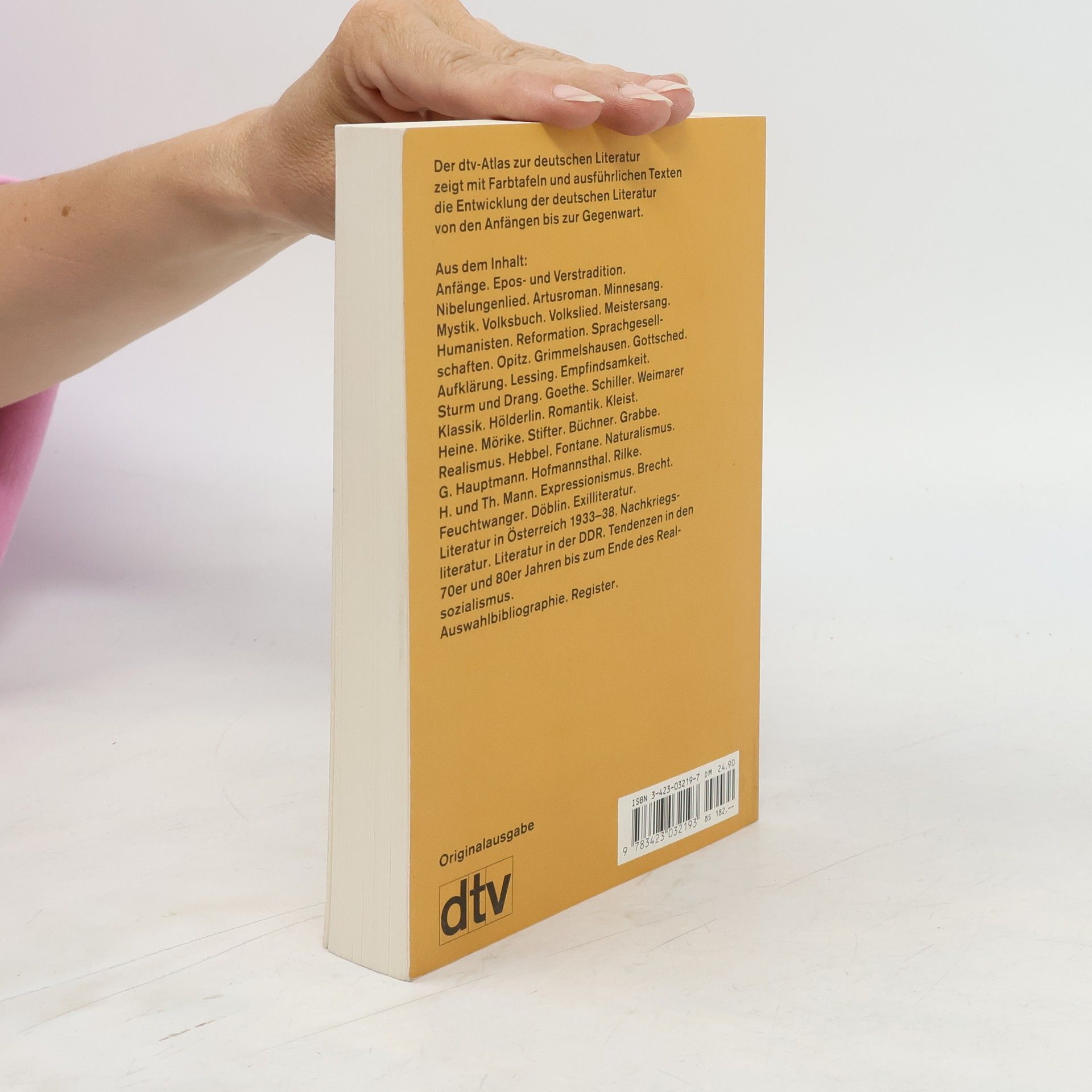 Horst Dieter Schlosser dtv-Atlas : Deutsche Literatur