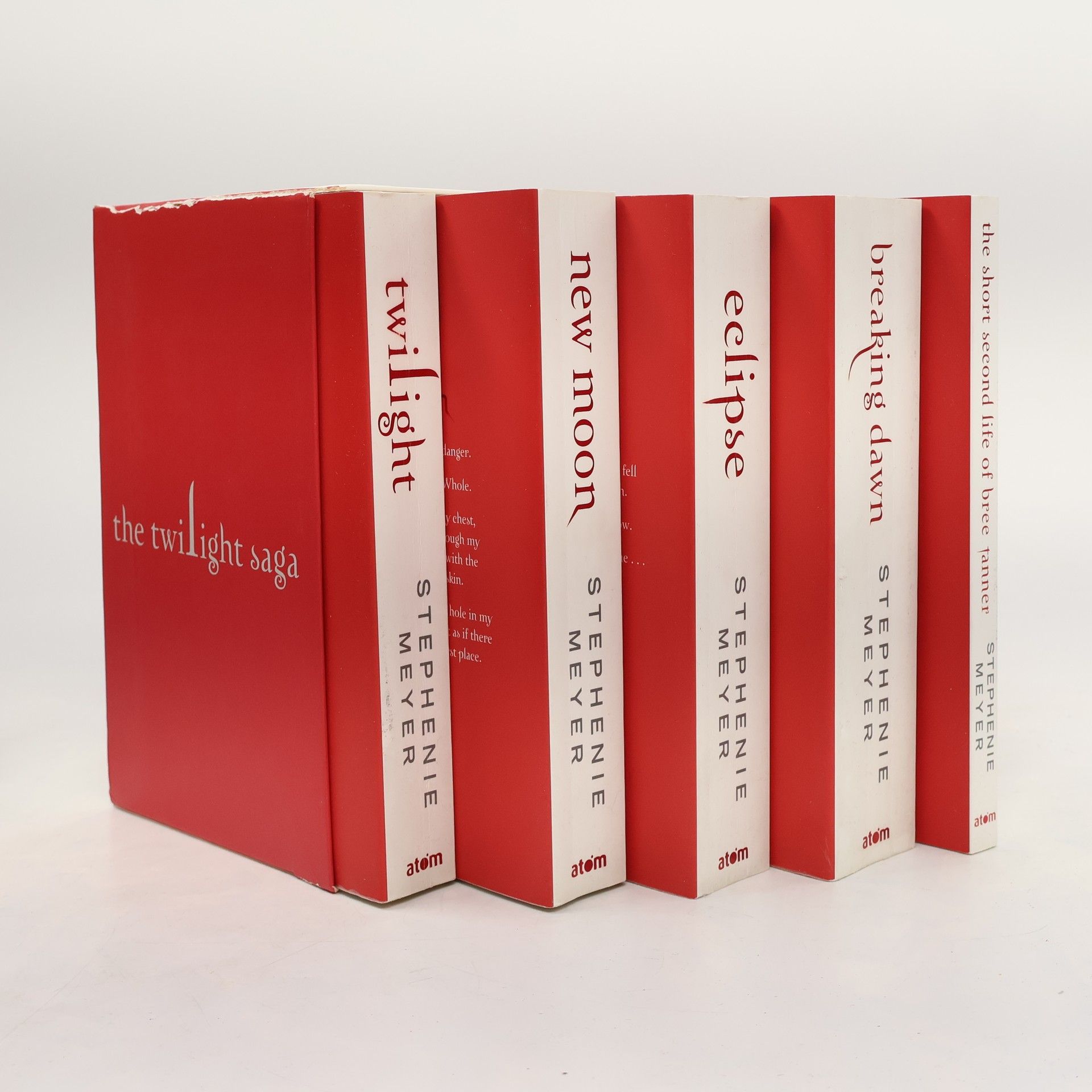 Stephenie Meyer The Twilight Saga (5 svazků, komplet v boxu)