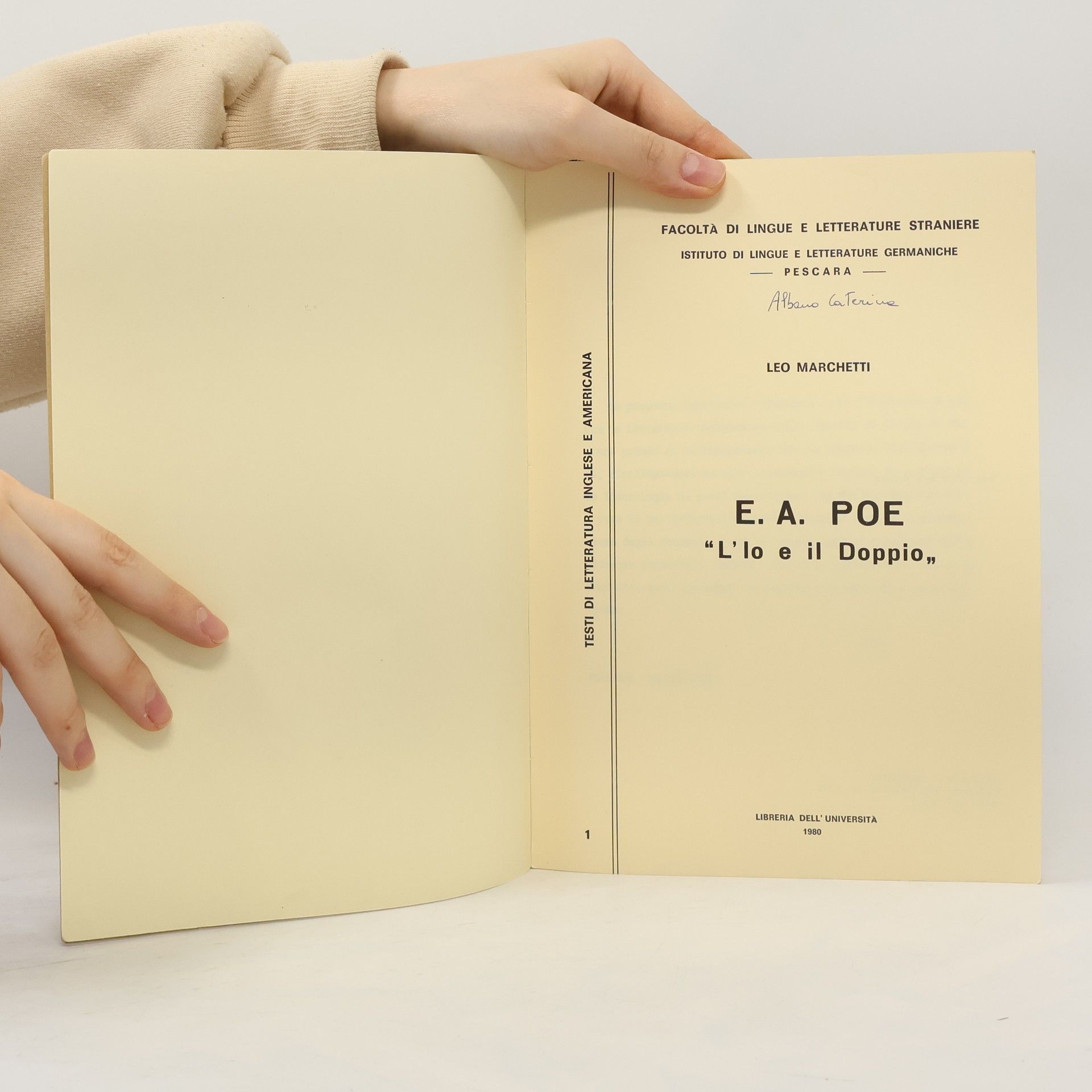Leo Marchetti E. A. Poe