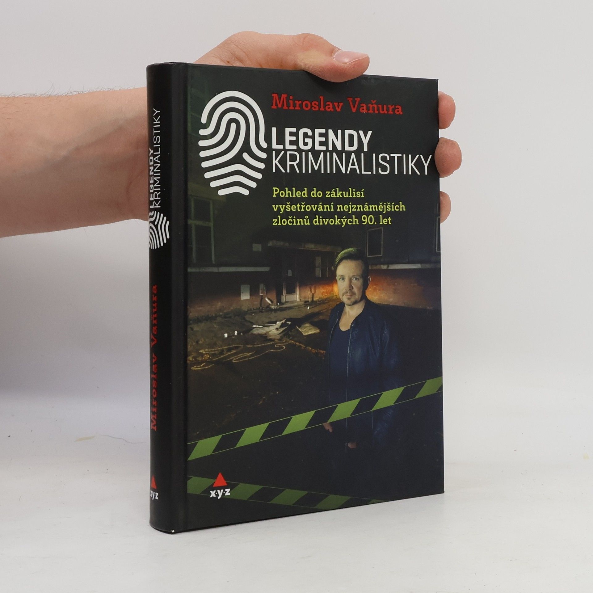 Miroslav Vaňura Legendy kriminalistiky. Pohled do zákulisí vyšetřování nejznámějších zločinů divokých 90. let