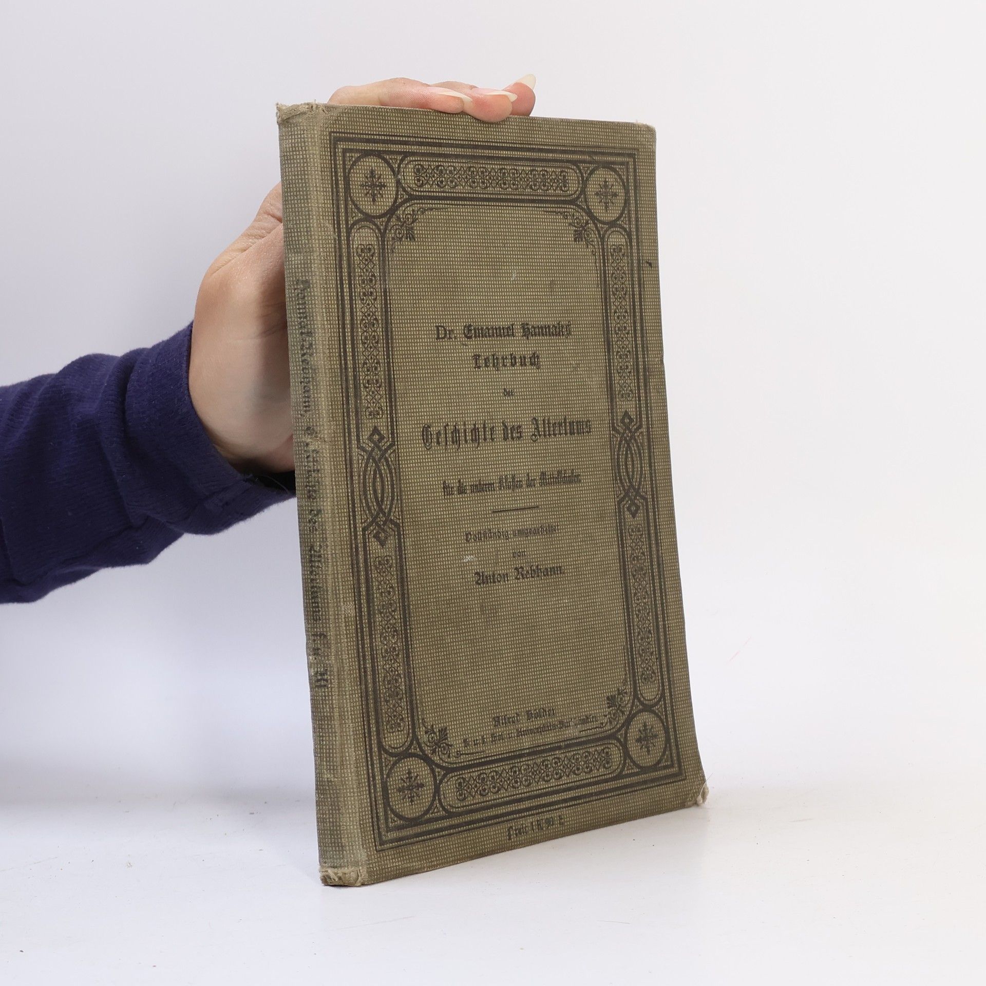 Lehrbuch der Geschichte des Altertums