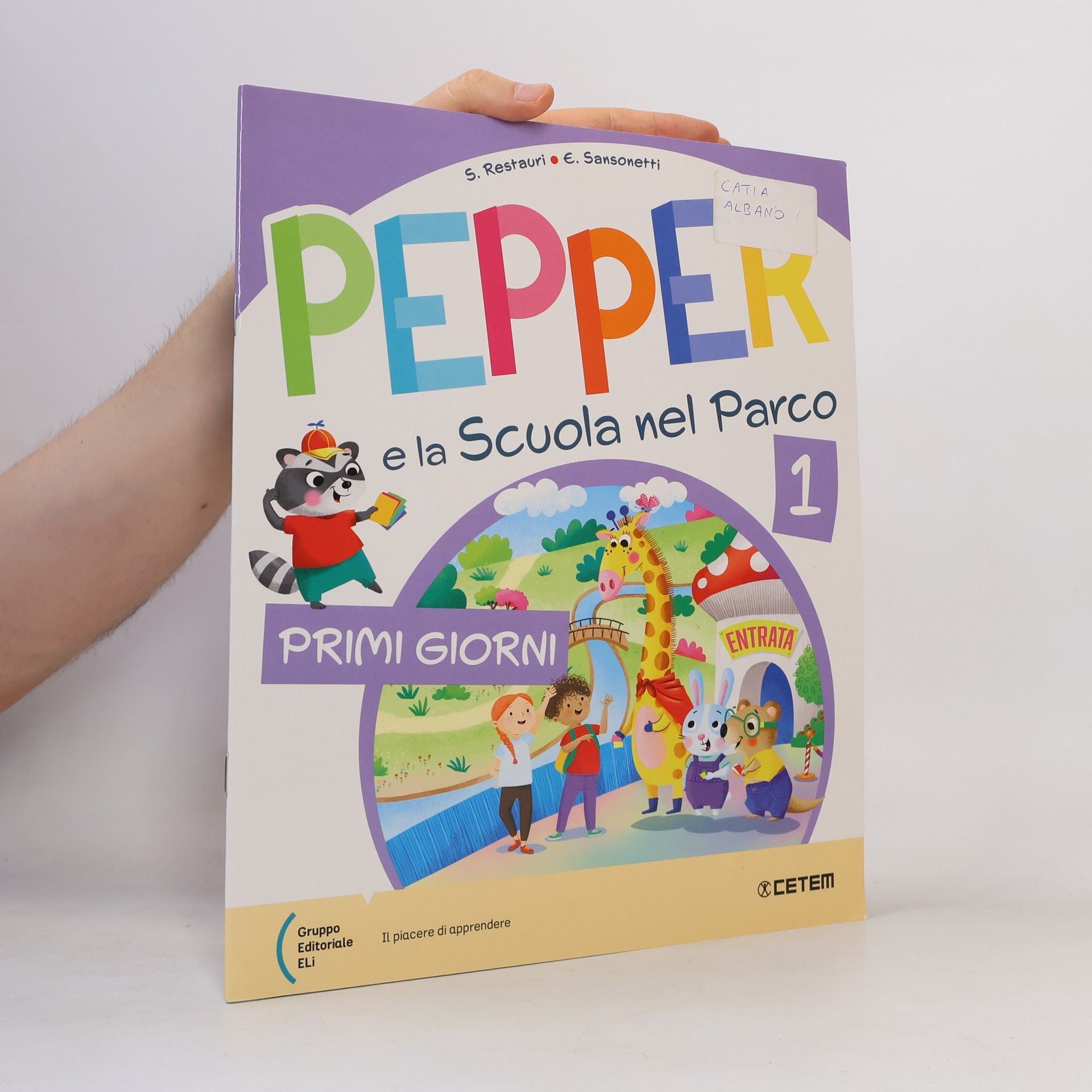 E. Sansonetti Pepper e la scuola nel parco 1